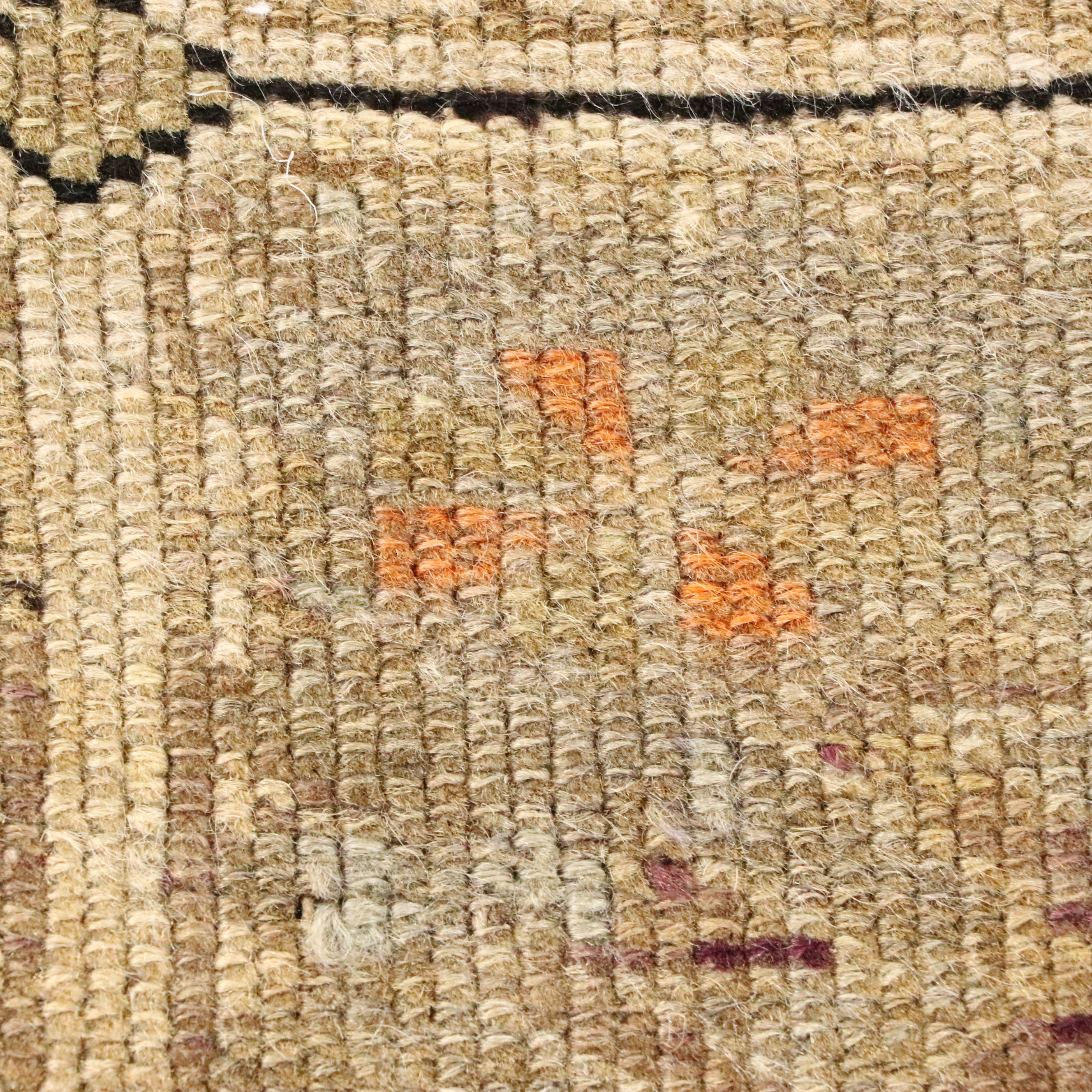 3'3 x 4'8 Hand-Knotted Caucasian Kazak Accent Rug