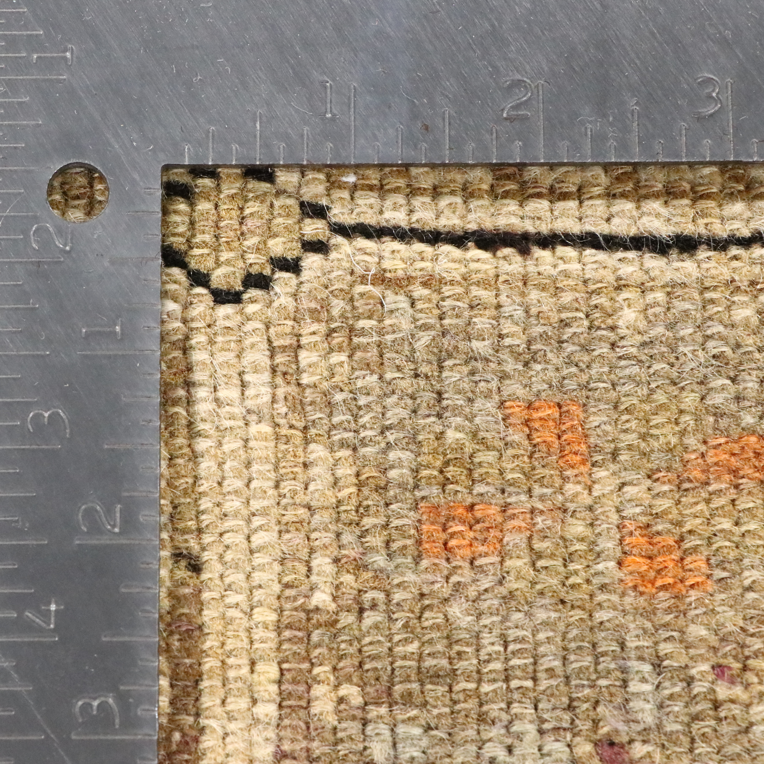 3'3 x 4'8 Hand-Knotted Caucasian Kazak Accent Rug