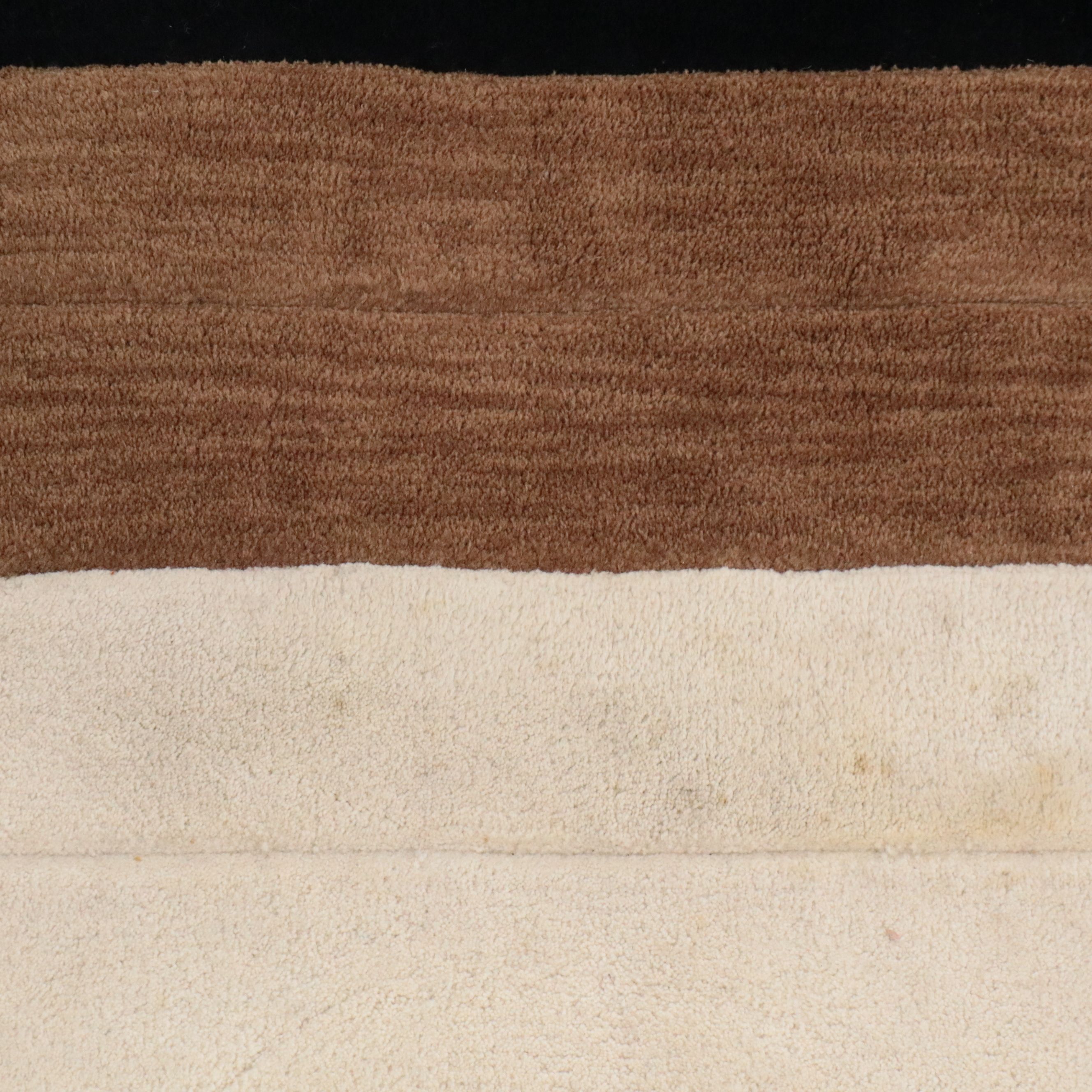 8' x 9'11 Hand-Tufted Color Block Area Rug