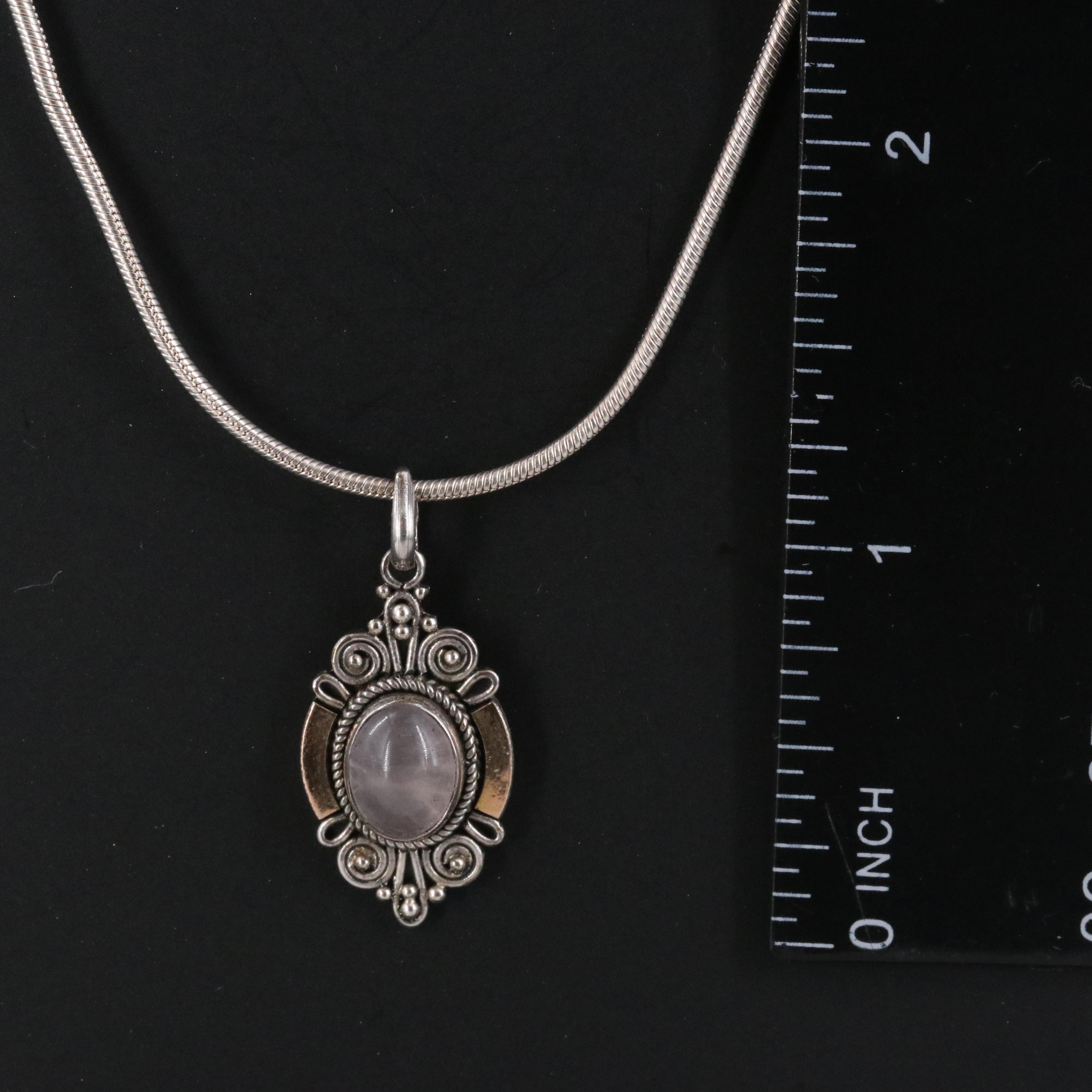 Sterling Artisan Style Necklaces and Earrings