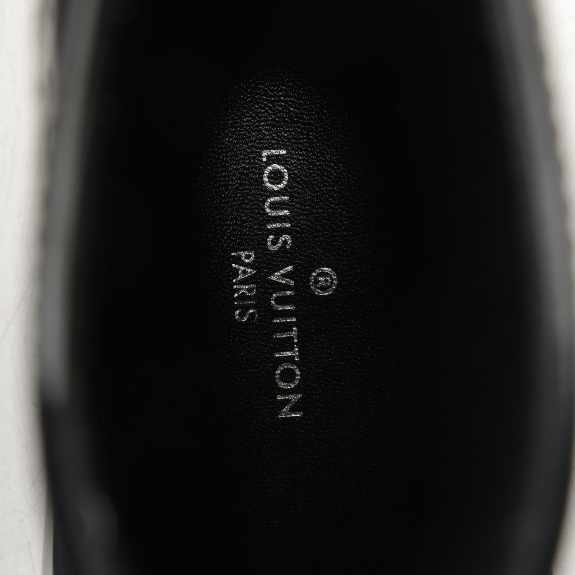 Louis Vuitton Black Monogram Rubber Rain Boots in Box, EU Size 40