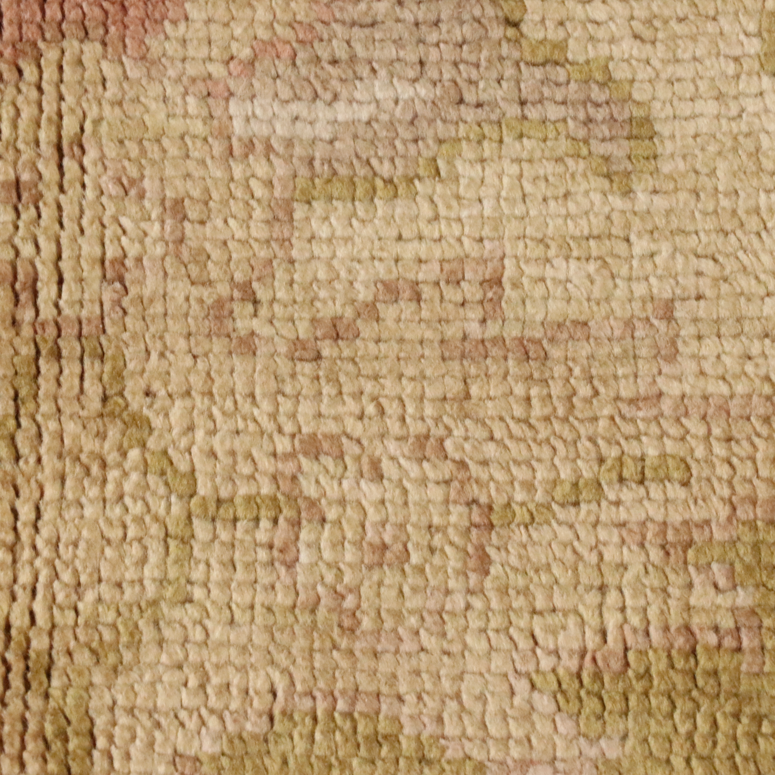 9'1 x 12'2 Hand-Knotted Turkish Oushak Room-Sized Rug