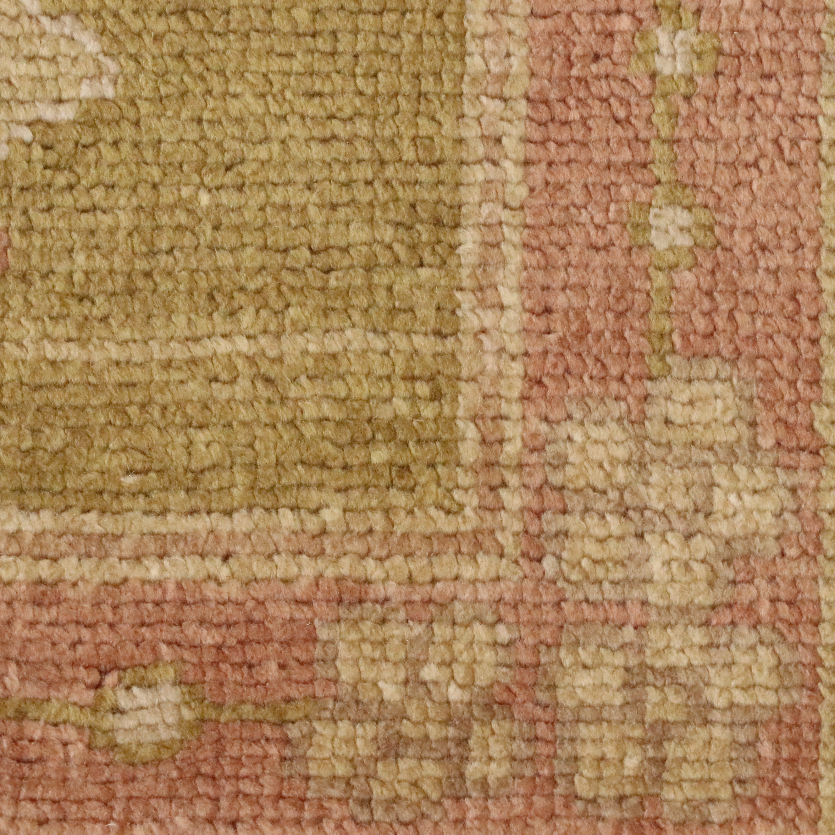 9'1 x 12'2 Hand-Knotted Turkish Oushak Room-Sized Rug