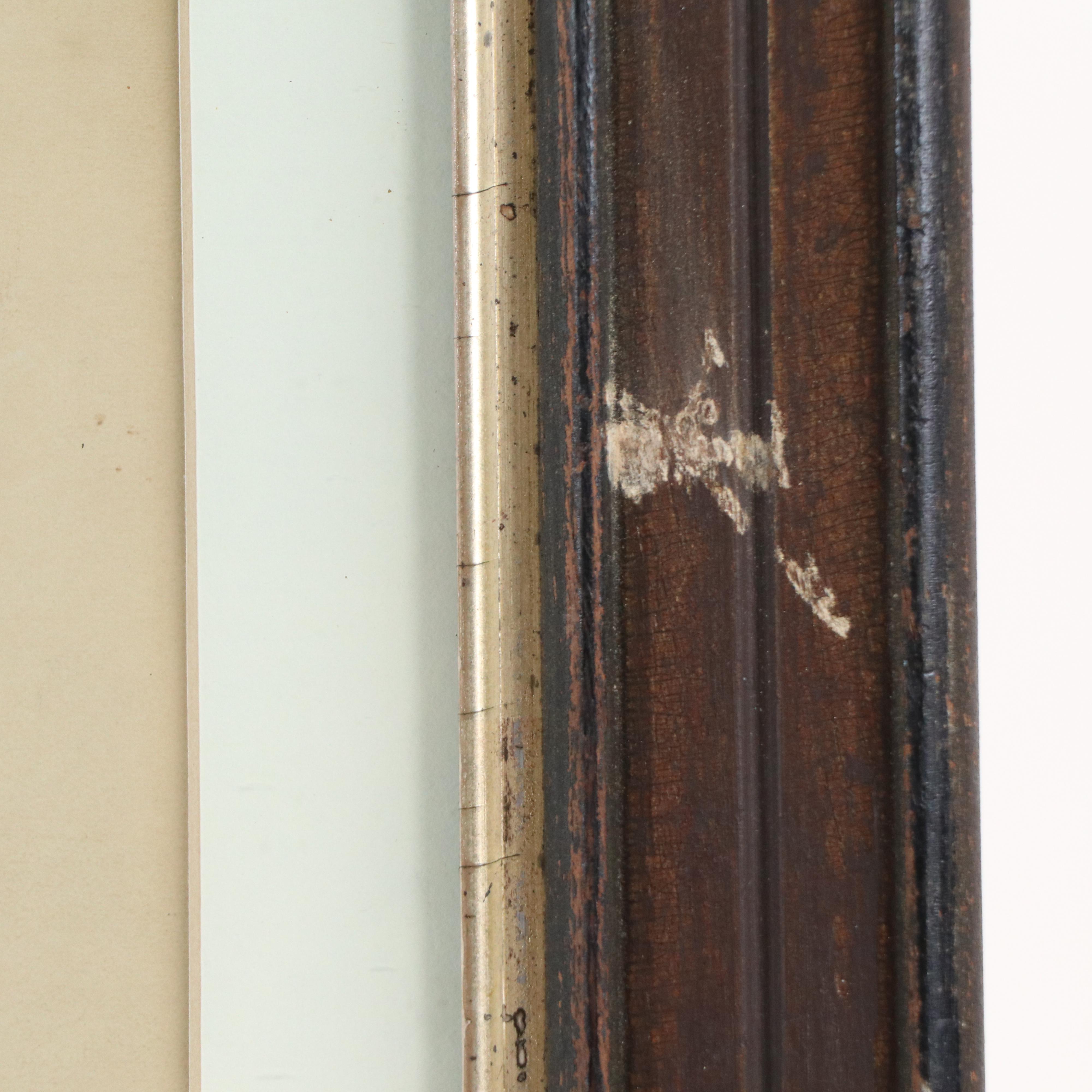 Copy Watercolor "The Artist" After Harrison Fisher, Early 20th Century