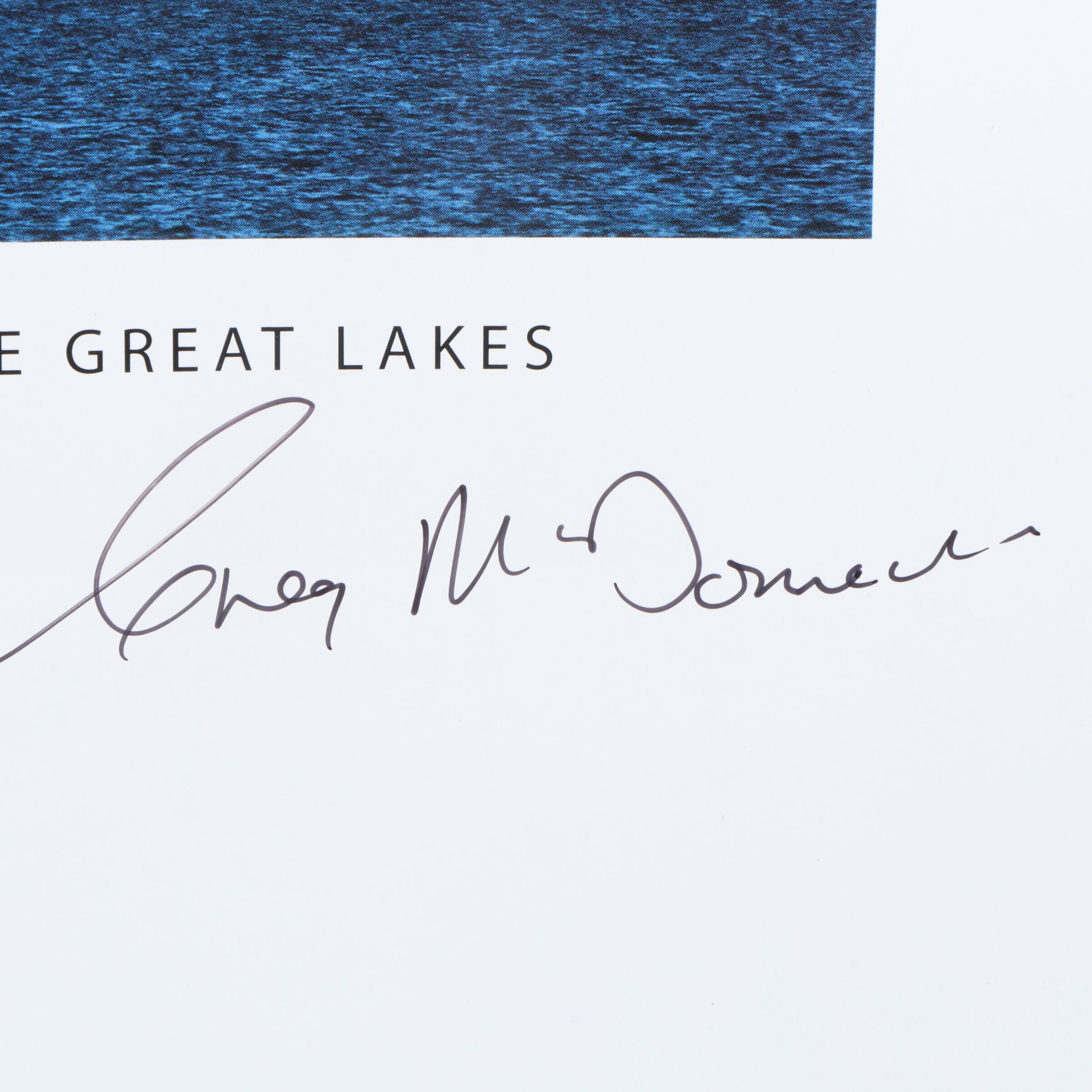 Signed "Lake Boats" by Greg McDonnell and More Books