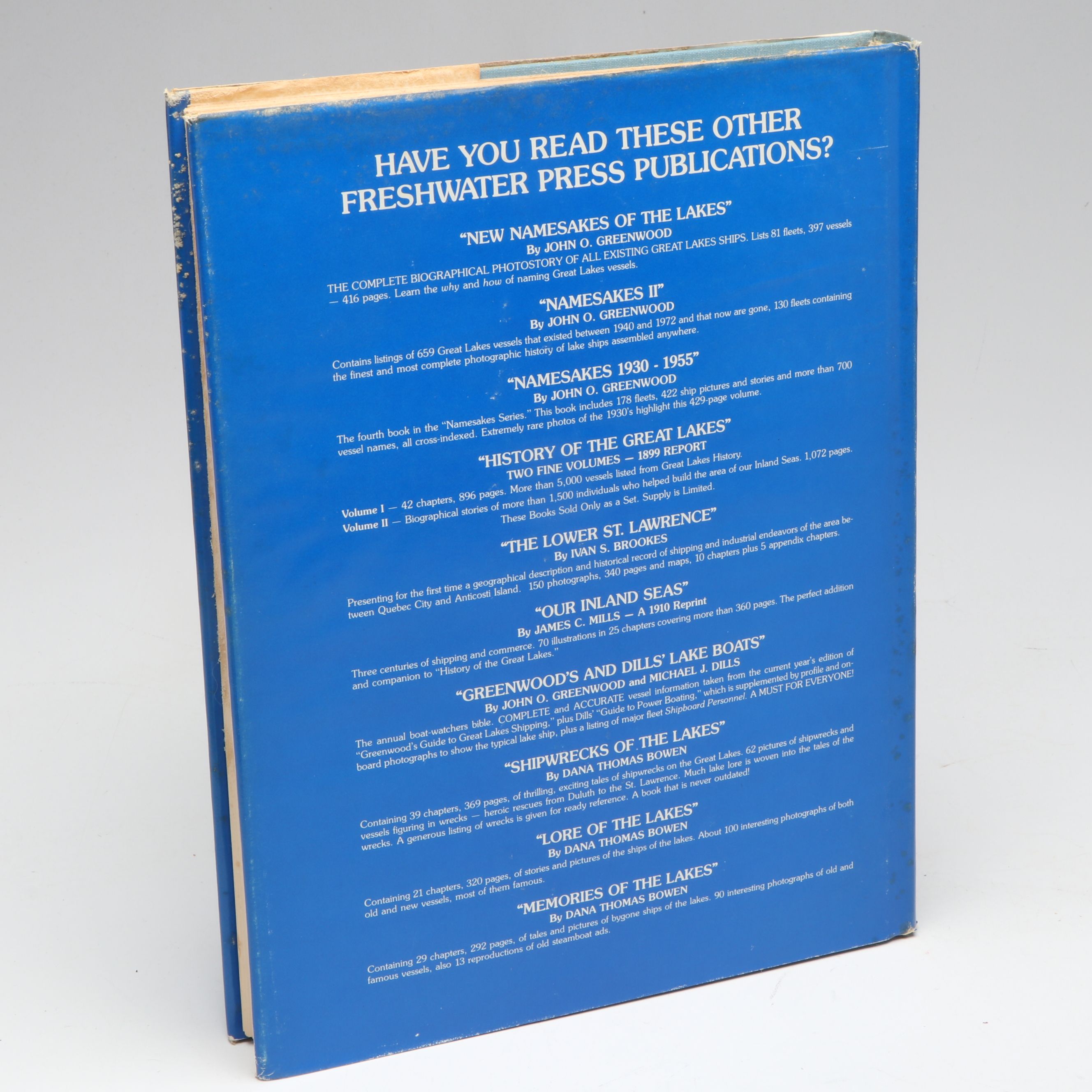 Signed "Lake Boats" by Greg McDonnell and More Books