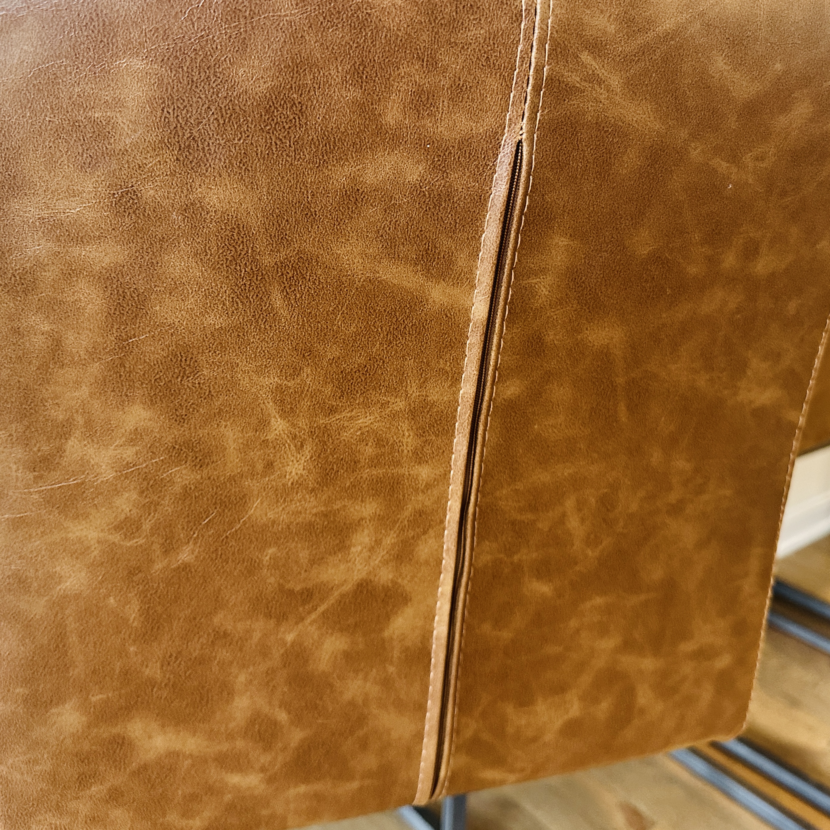 Set of Four New Pacific Direct "Ronan" Cantilevered Counter Stools