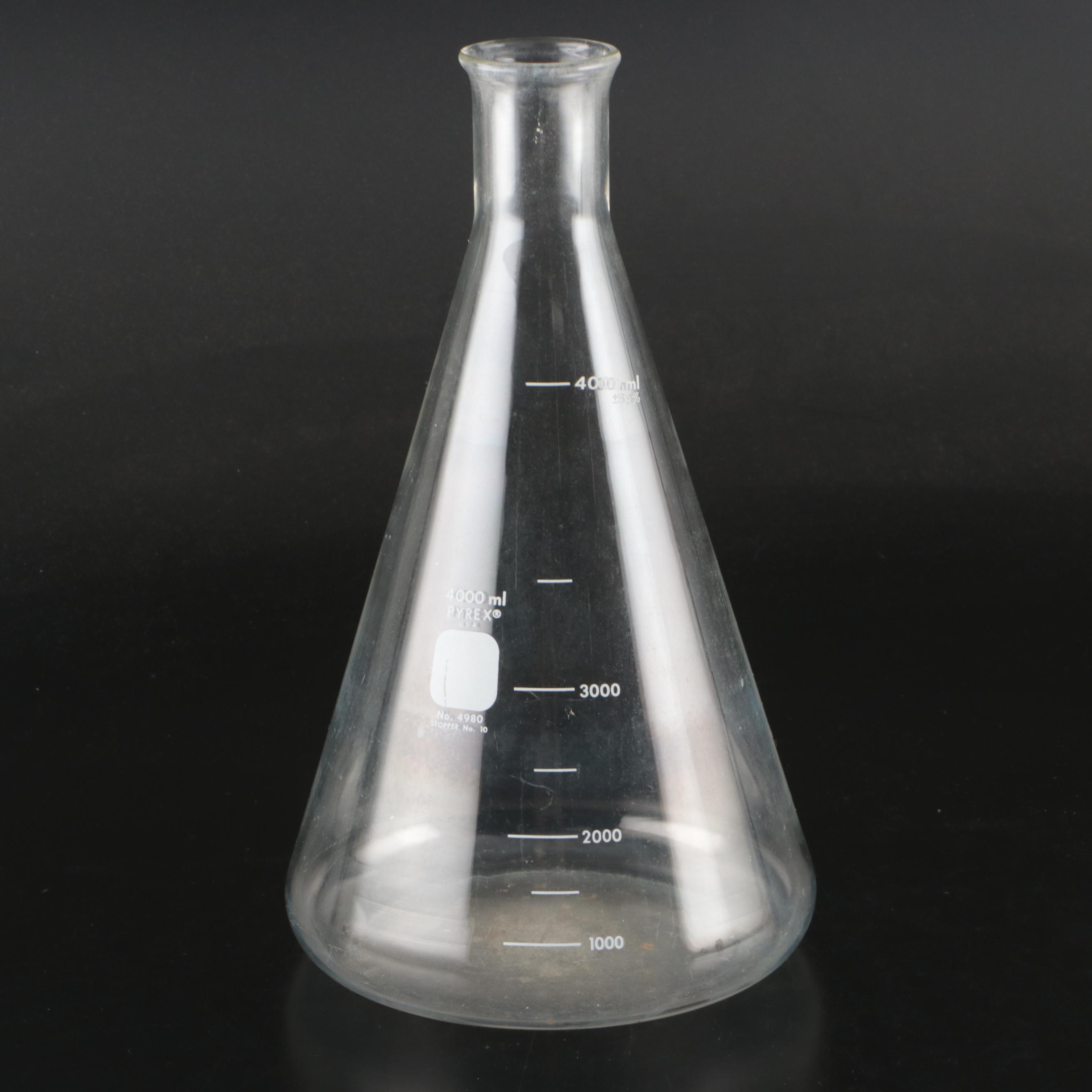 Glass Desiccator with Pyrex 4000ml Beaker