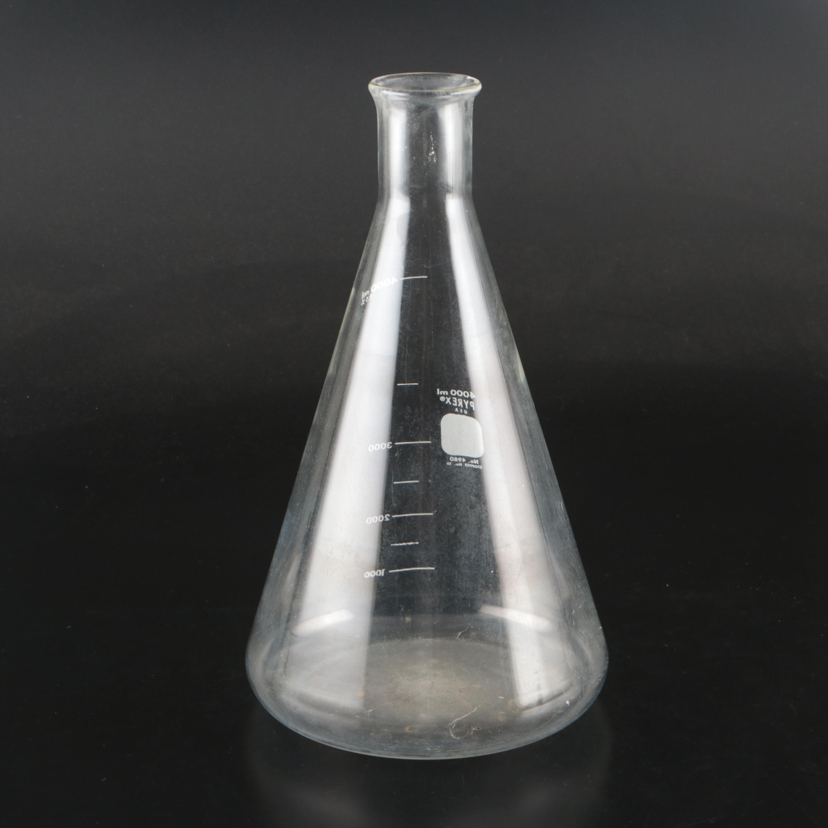 Glass Desiccator with Pyrex 4000ml Beaker