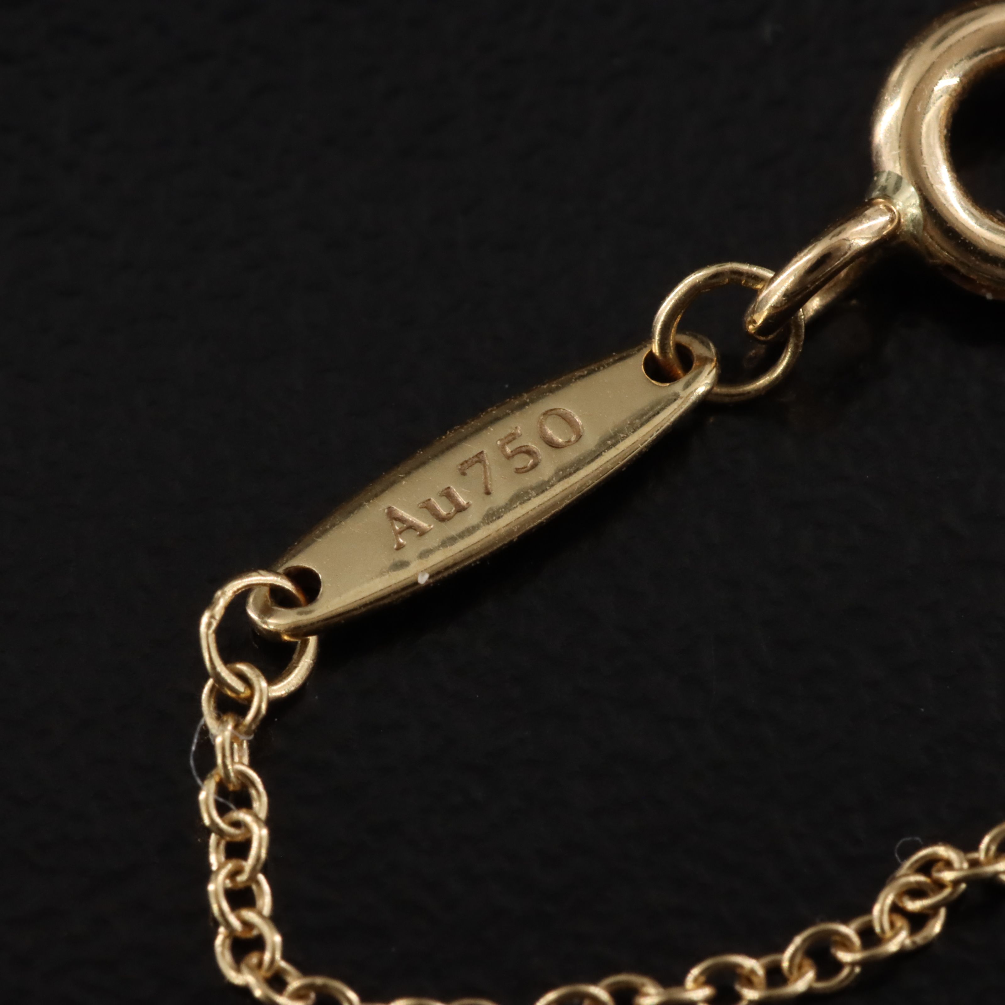 Elsa Peretti for Tiffany & Co. 18K Diamond Solitaire Necklace