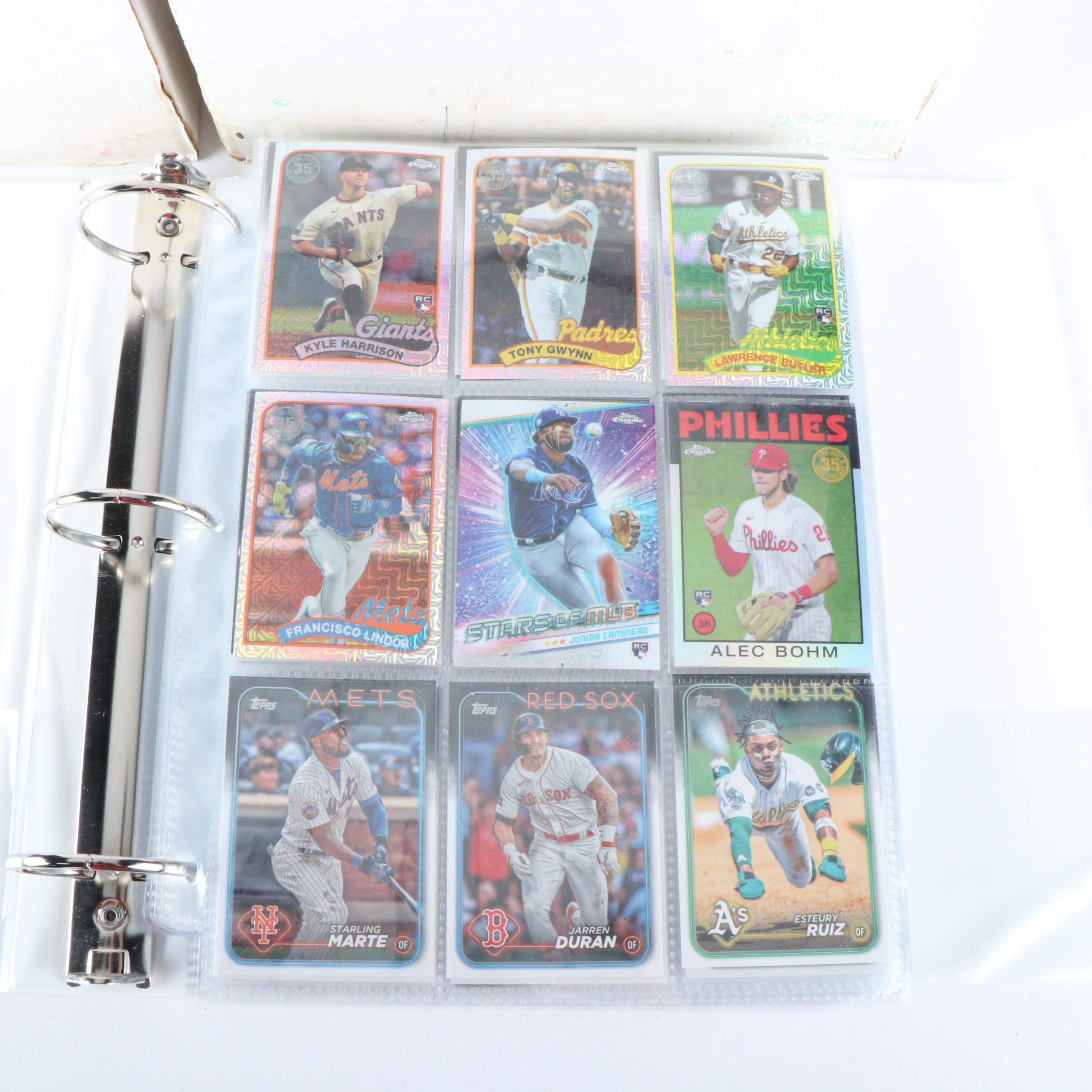 Topps Heritage with Other Baseball Cards Featuring Julio Rodriguez Rookie & More