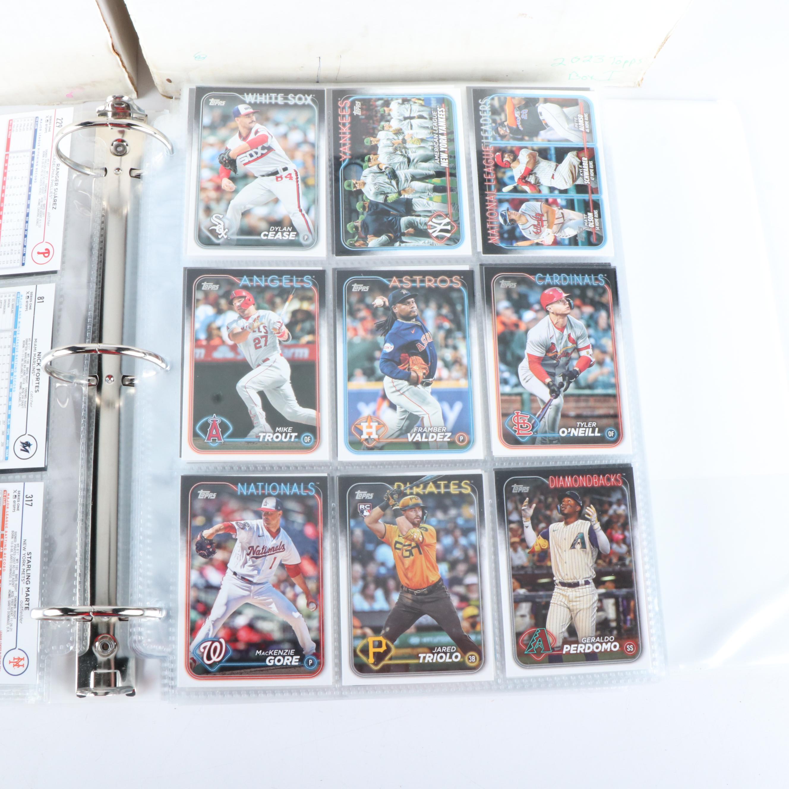 Topps Heritage with Other Baseball Cards Featuring Julio Rodriguez Rookie & More