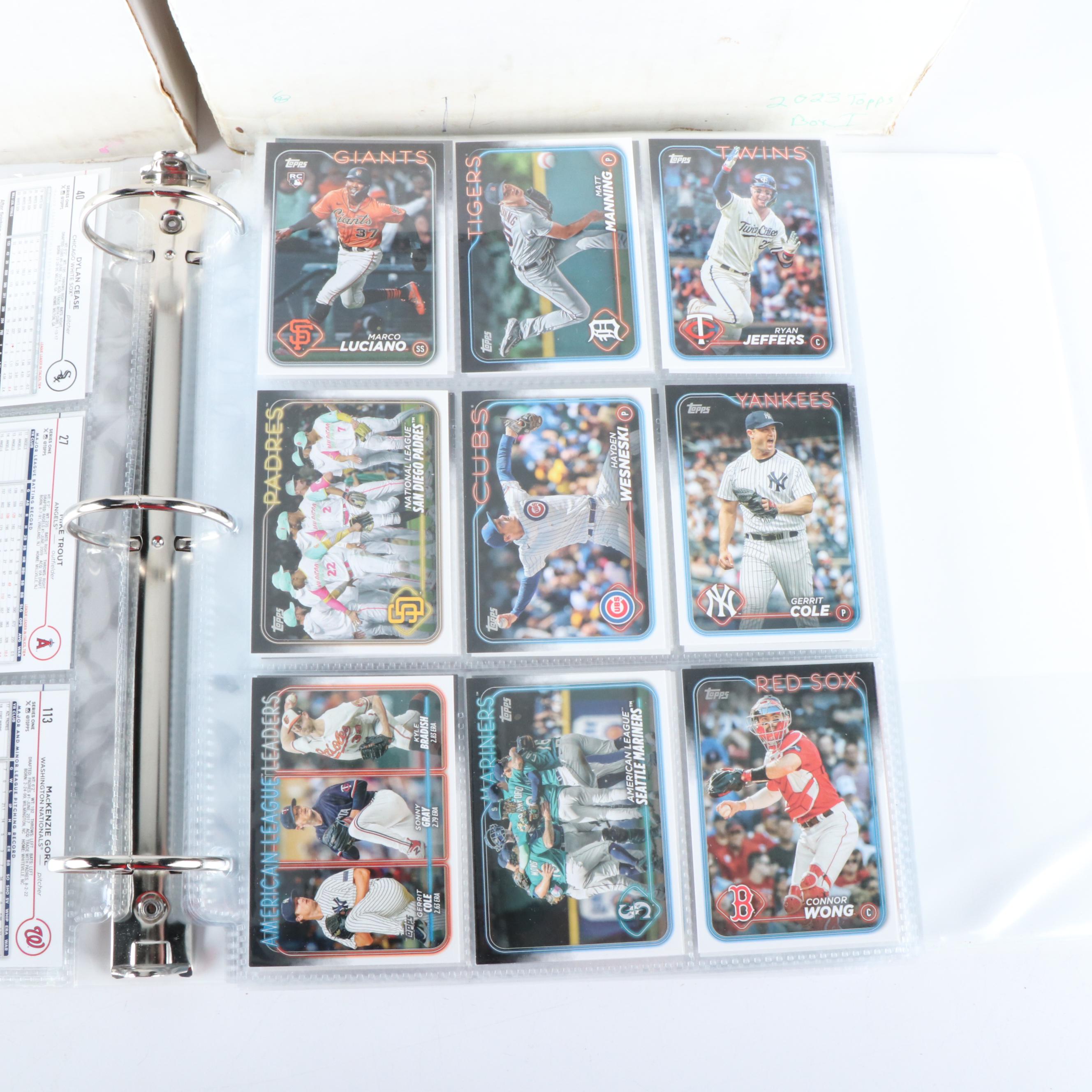 Topps Heritage with Other Baseball Cards Featuring Julio Rodriguez Rookie & More