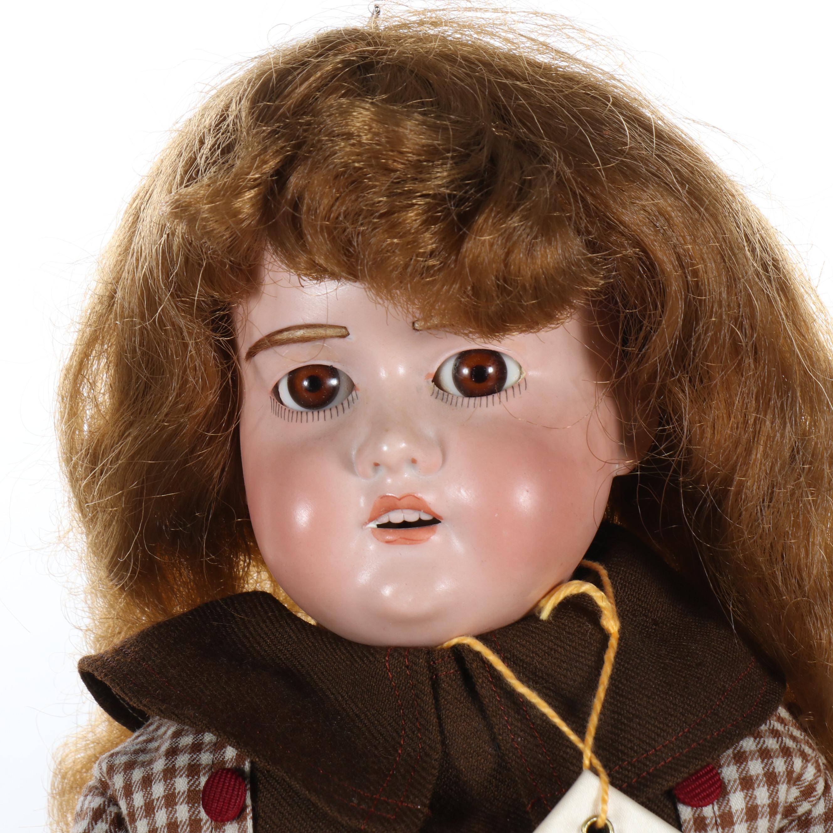 Armand Marseille "Florodora" Bisque Head Doll, Early 20th Century