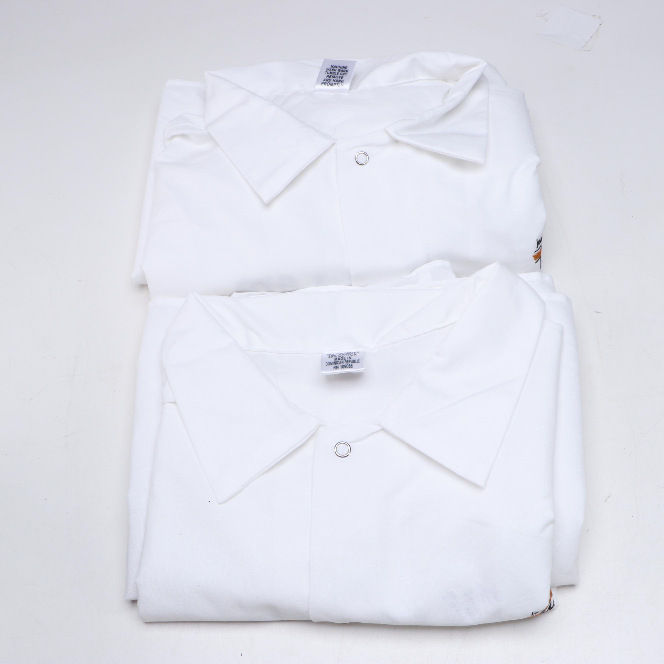 Jean-Robert de Cavel Branded Chef Coats /Totes, Georges Duboeuf Silk Ties, More