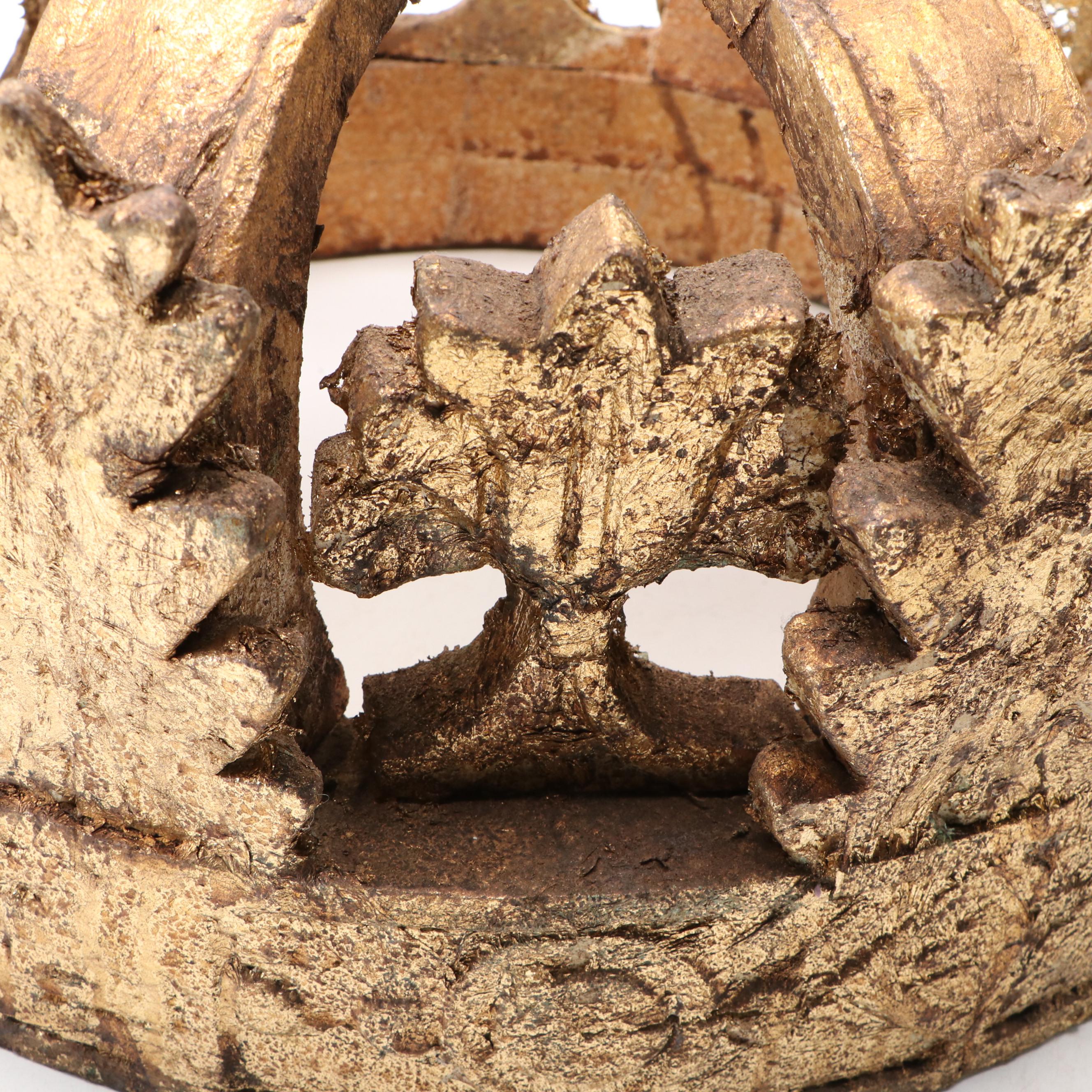 Spanish Giltwood Santos Ornamental Crown