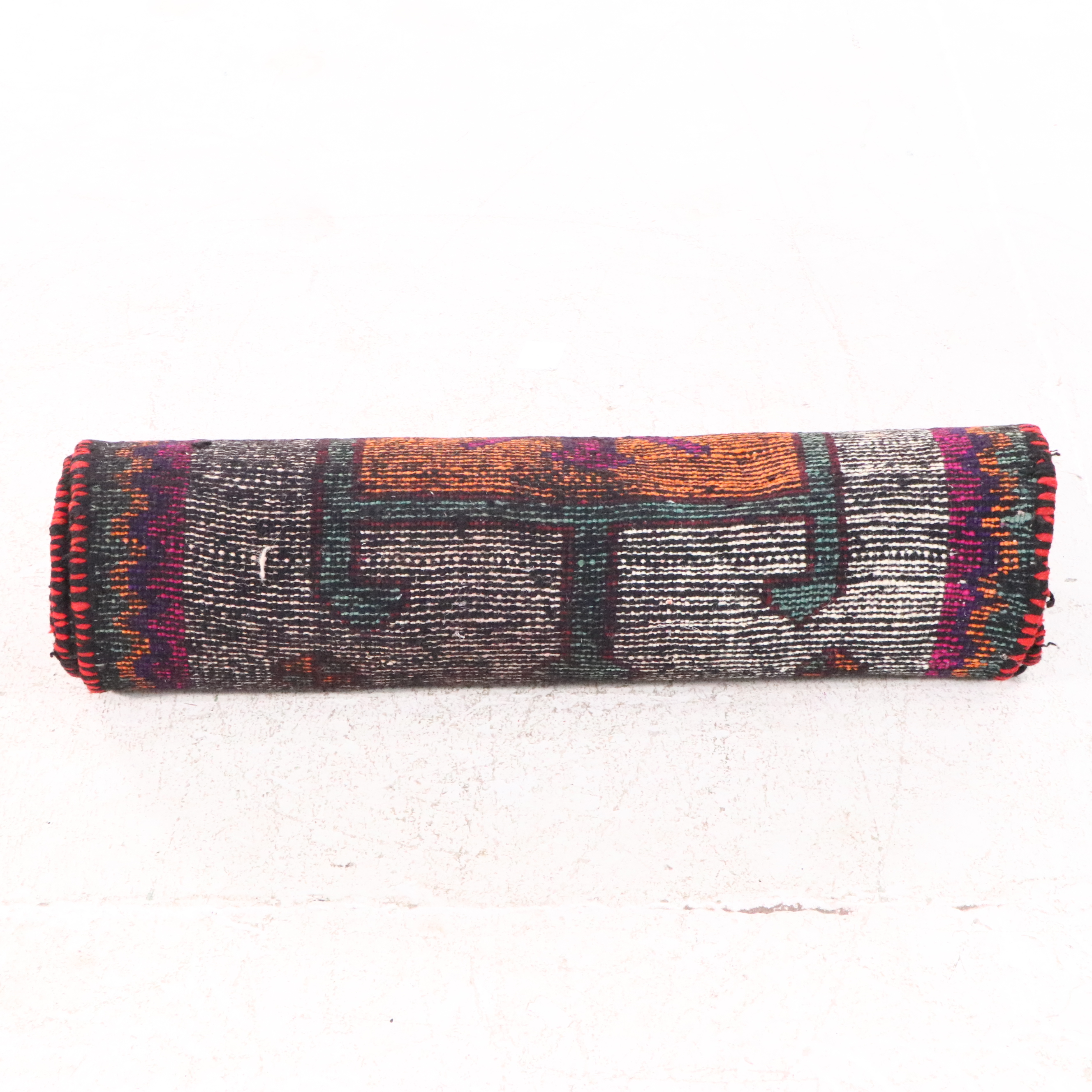 3' x 10'9 Hand-Knotted Turkish Village Carpet Runner