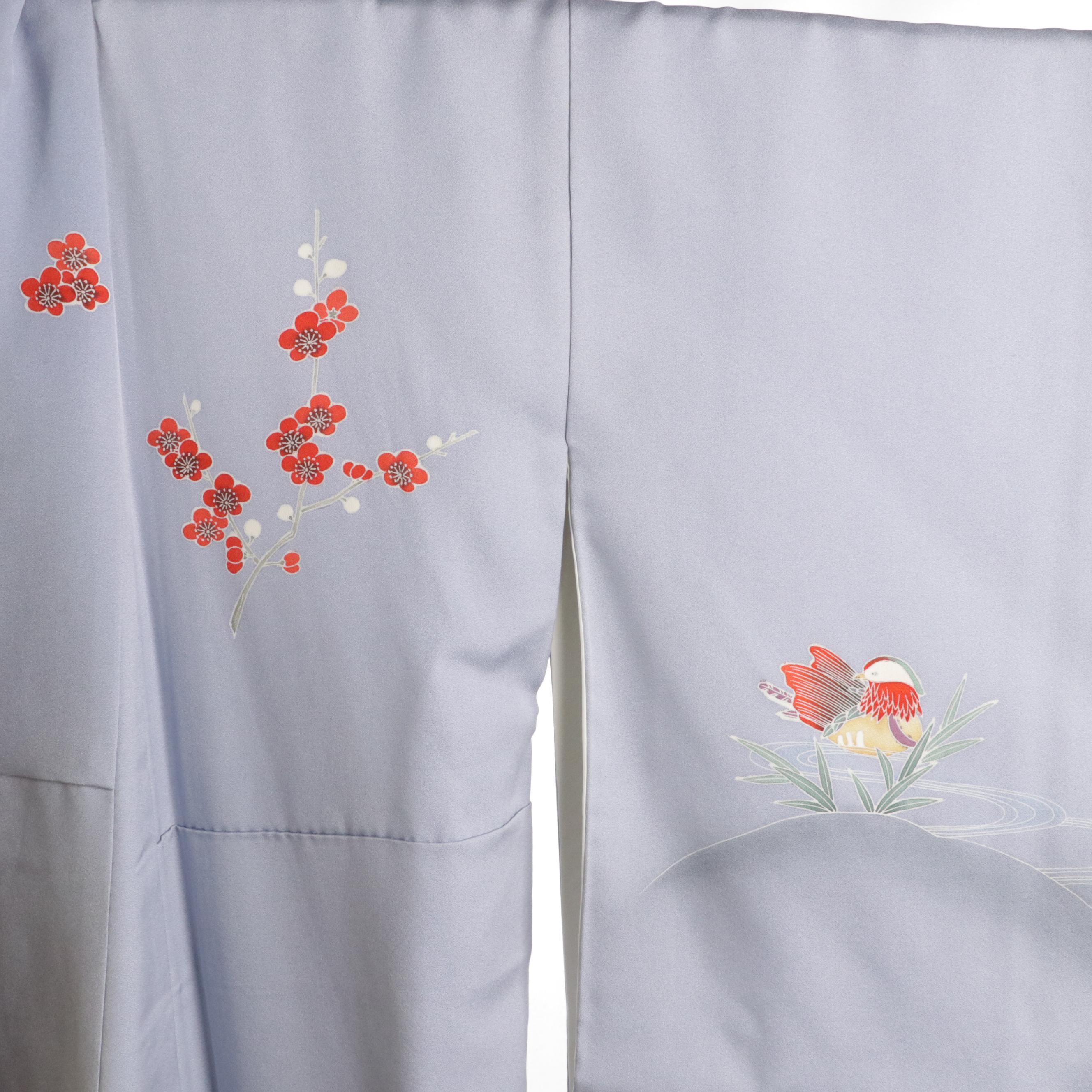 Japanese Hōmongi Kimono in Silk