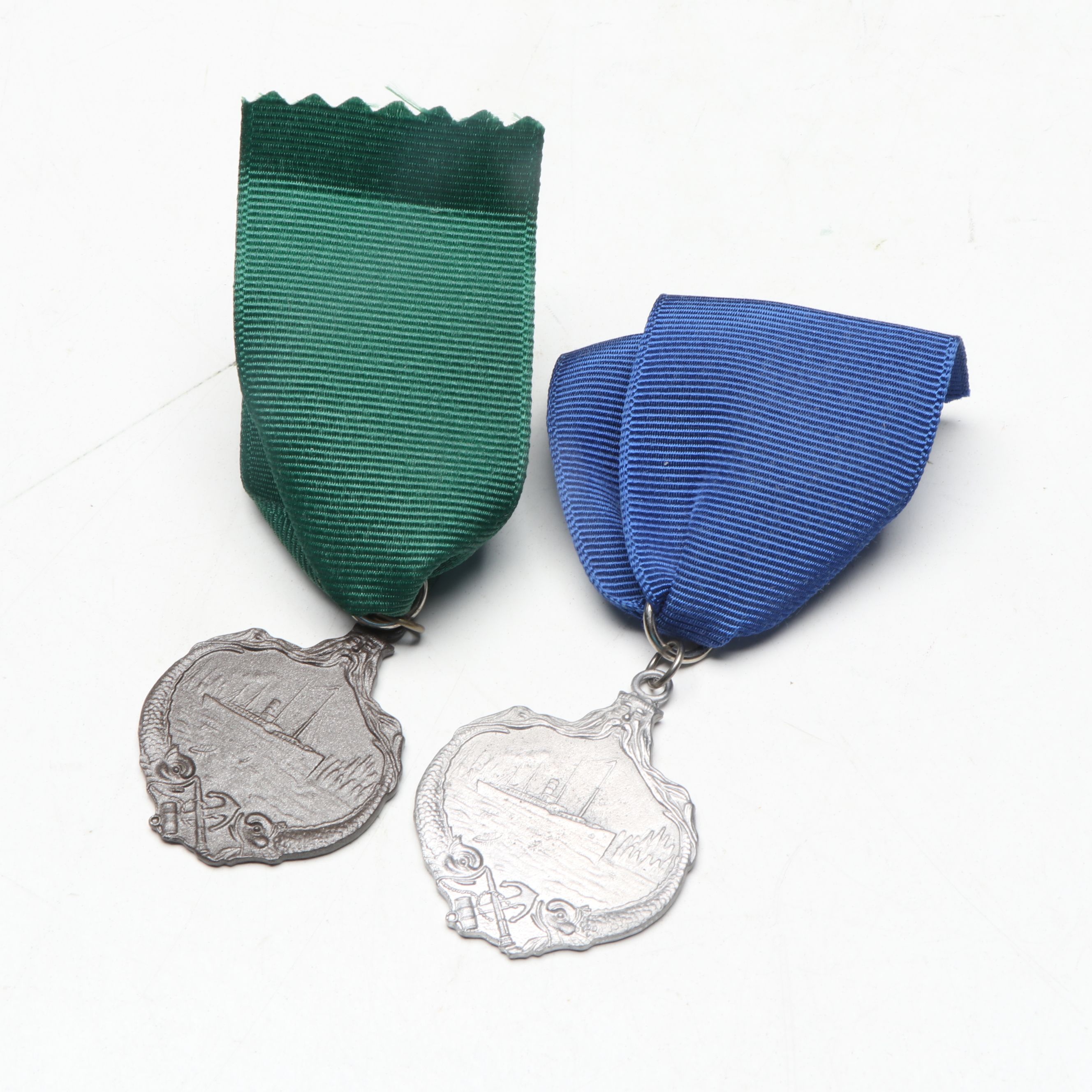 RMS Titanic Replica Captain's Hat, Medals, Model, CD and Book