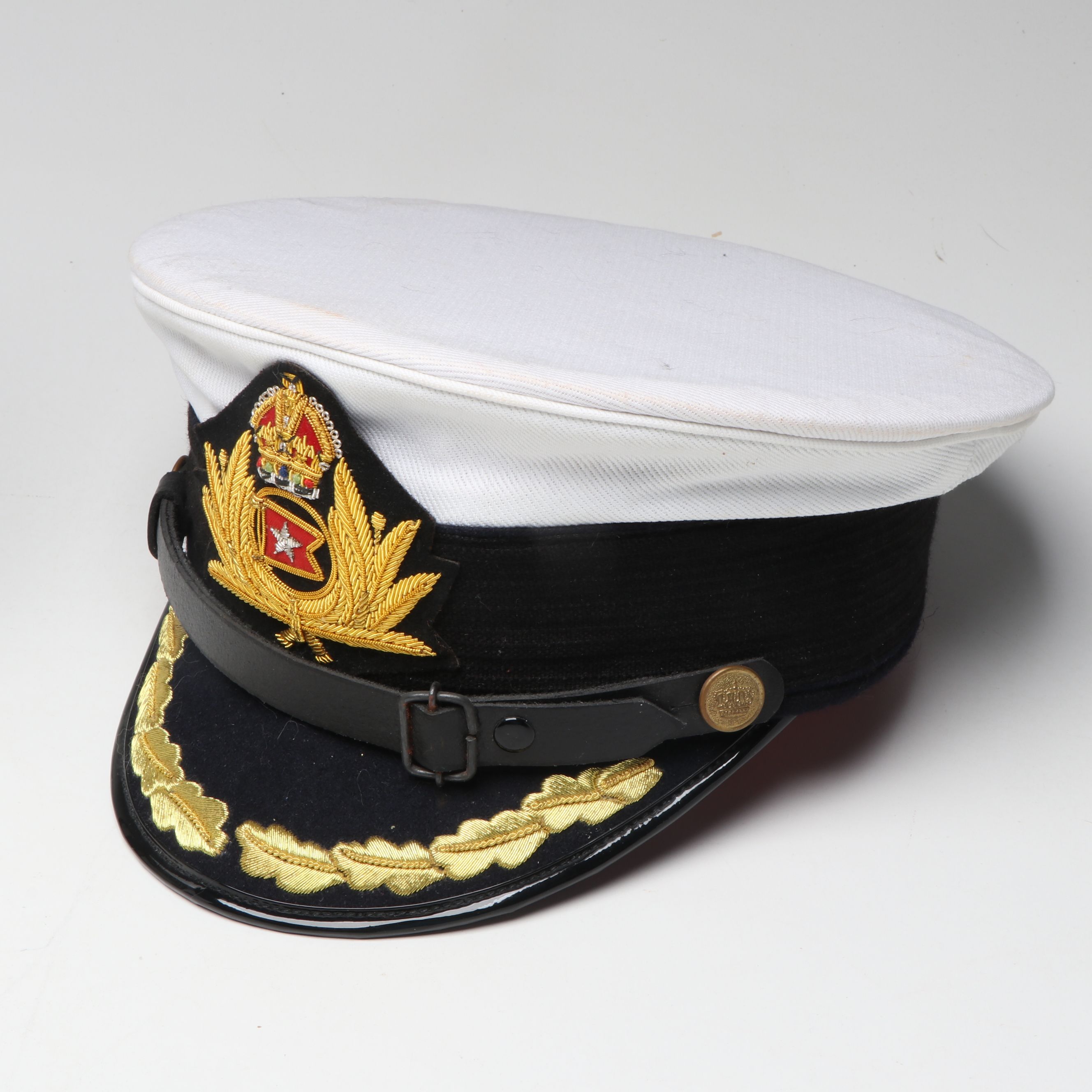 RMS Titanic Replica Captain's Hat, Medals, Model, CD and Book