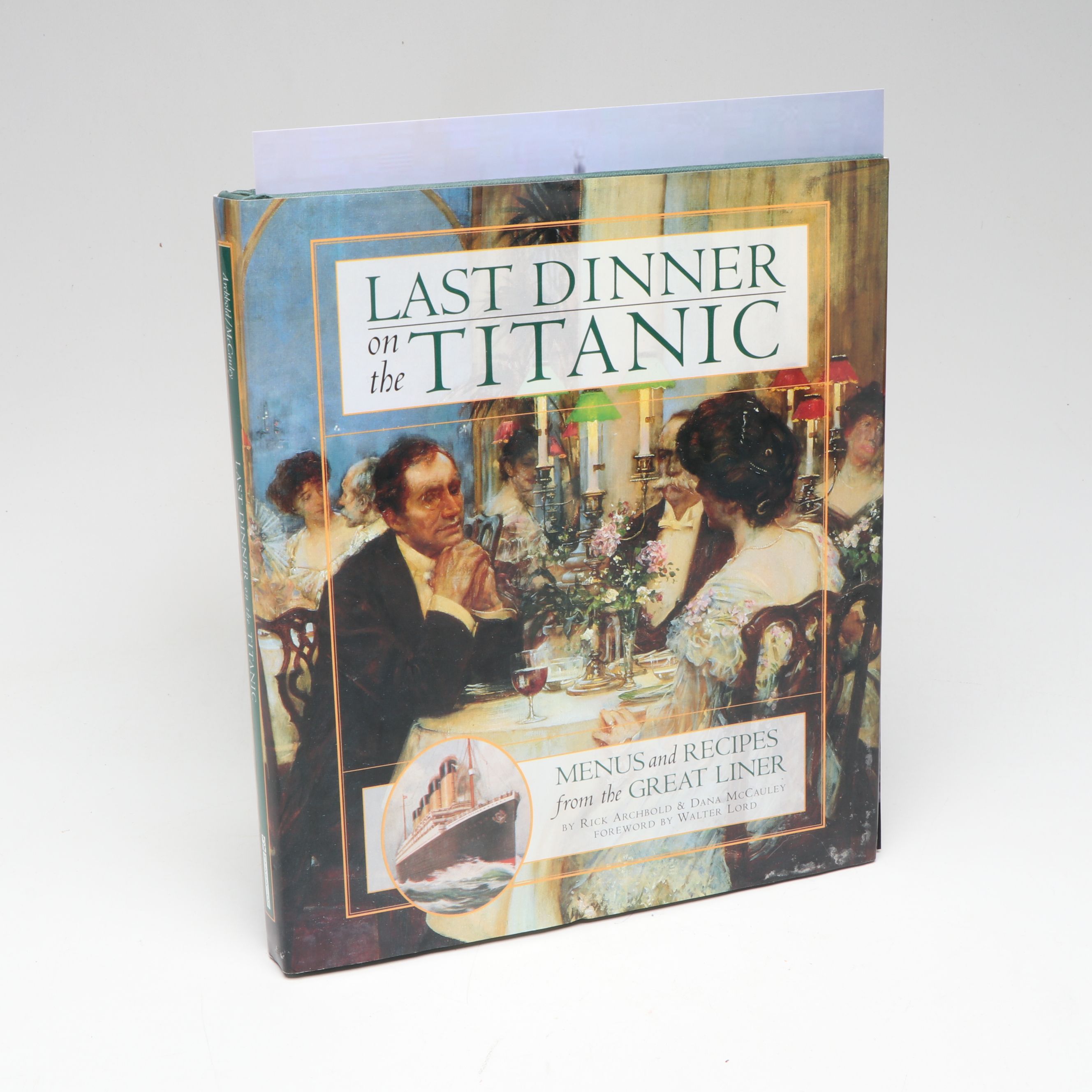 RMS Titanic Replica Captain's Hat, Medals, Model, CD and Book