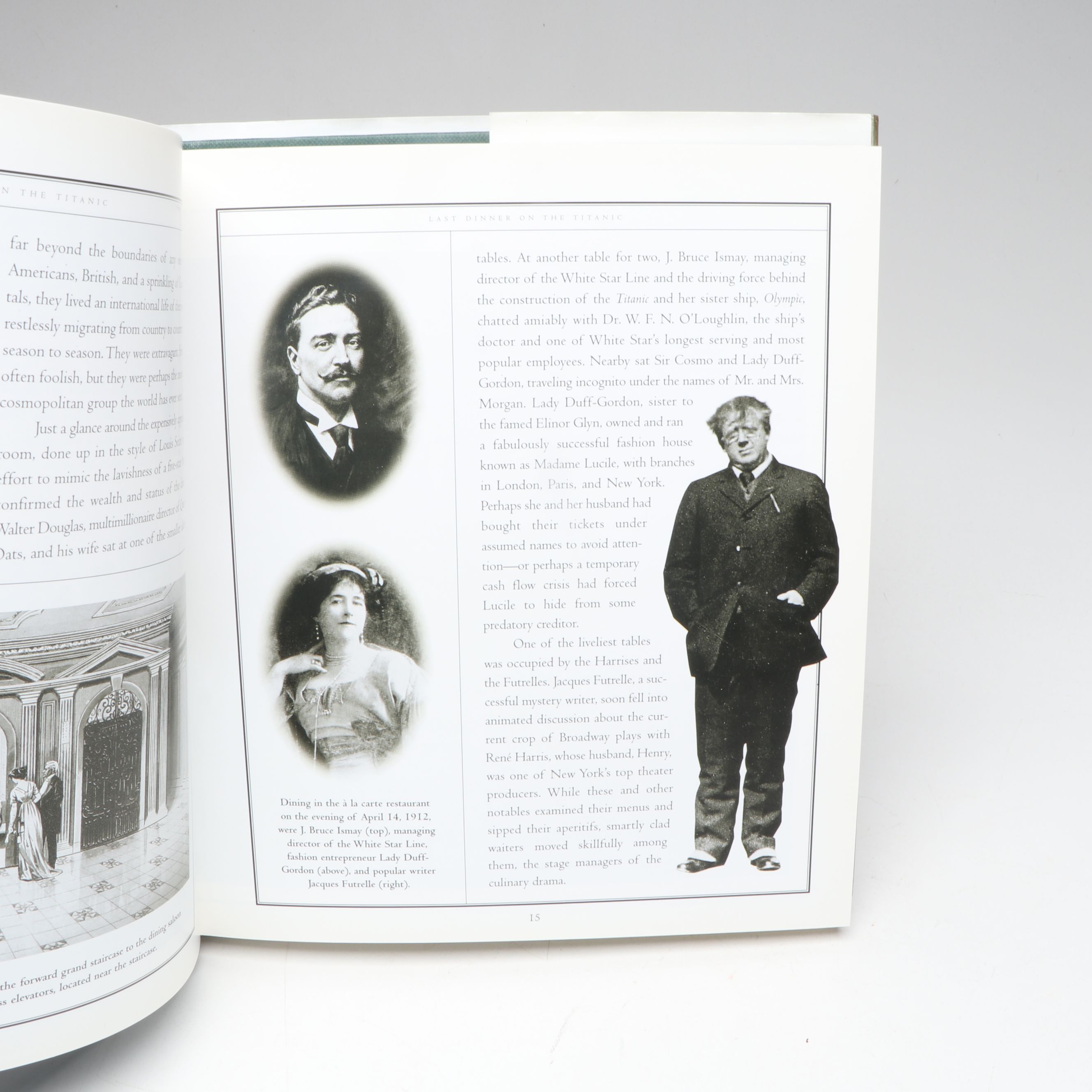 RMS Titanic Replica Captain's Hat, Medals, Model, CD and Book