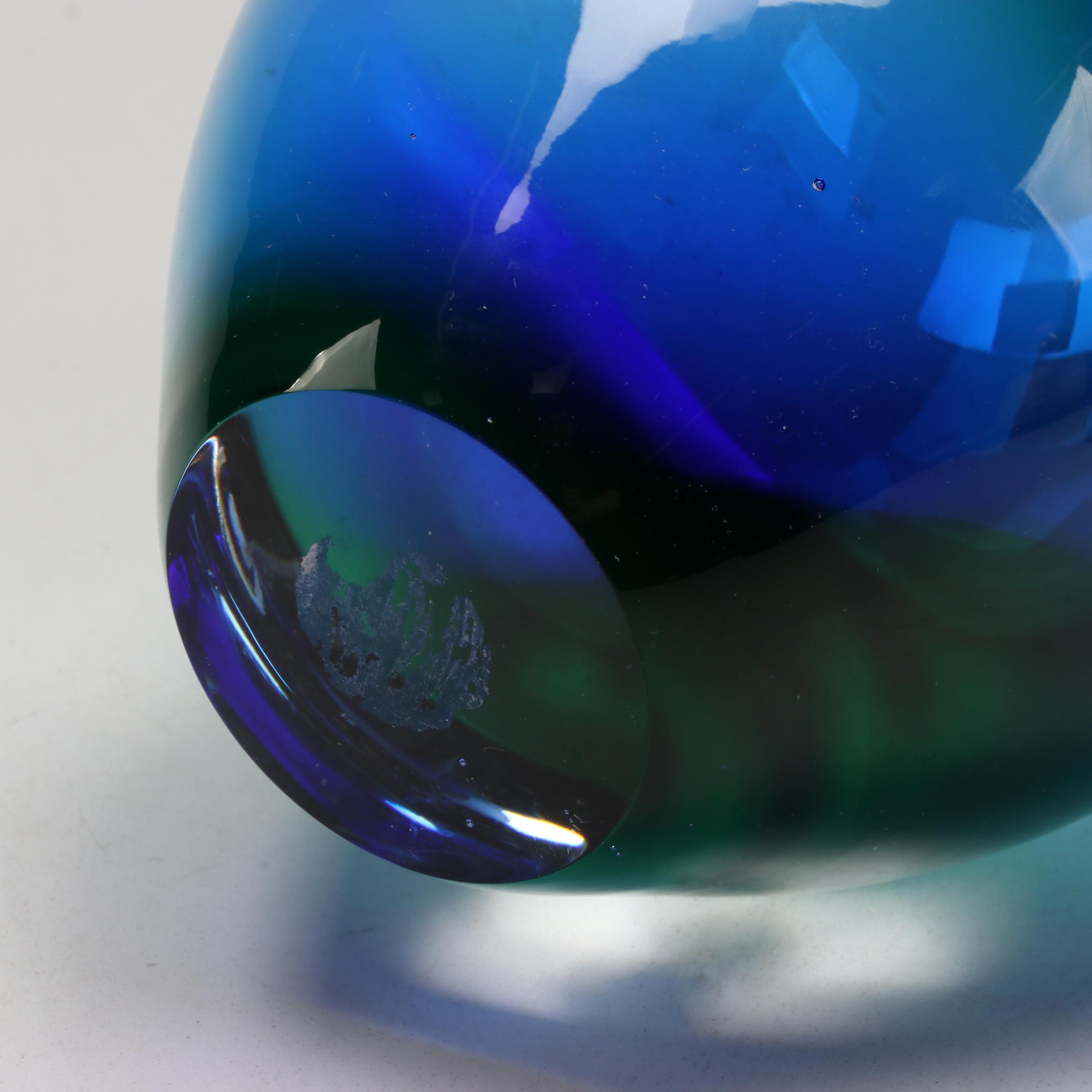 Art Glass Sommerso Vase and Figurines