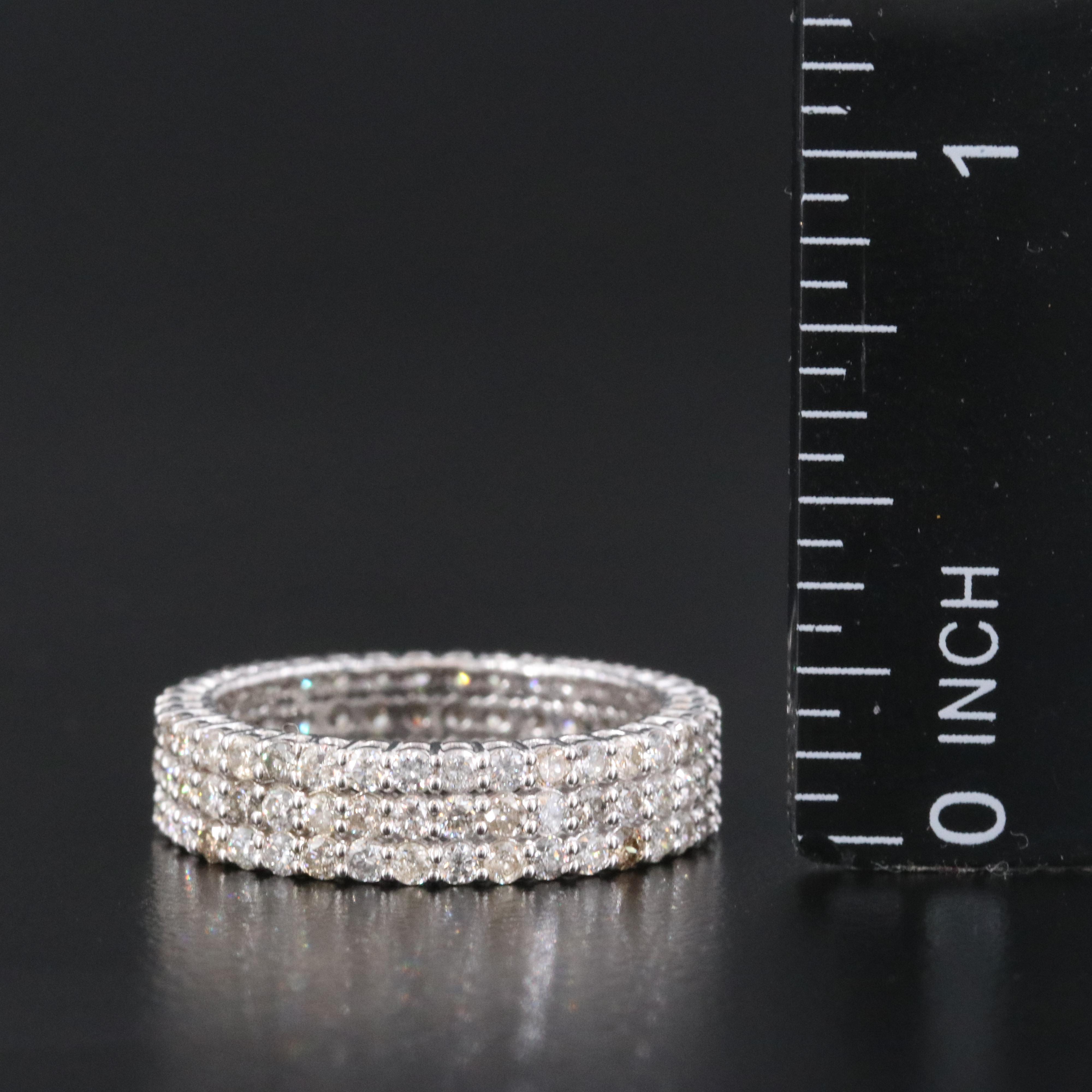 14K 1.52 CTW Diamond Eternity Band
