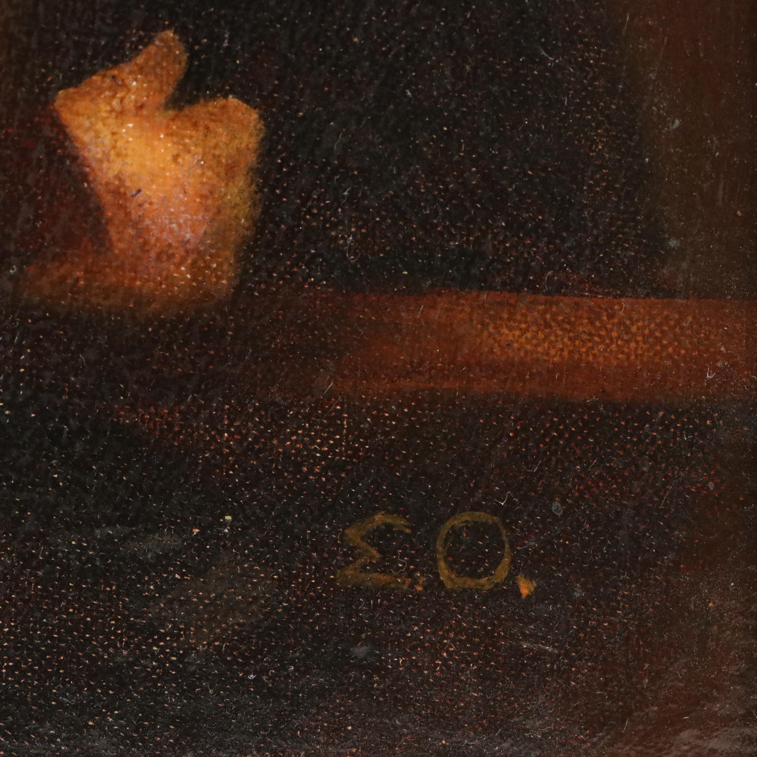 After Rembrandt Oil Painting "Self Portrait at the Age of 34"