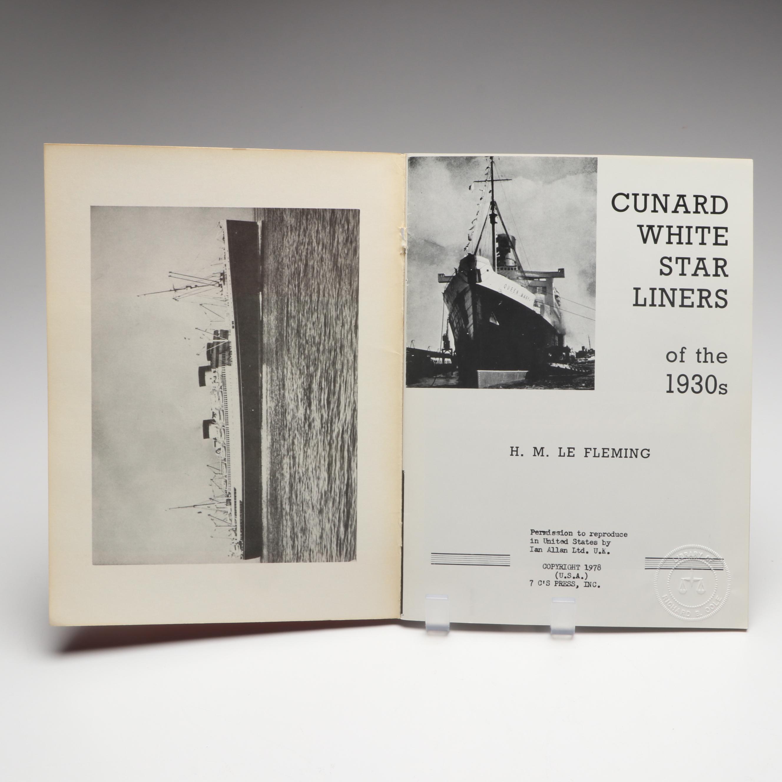 R.M.S. Queen Elizabeth Benson's Candy Tin and First Mate's Hat, More Memorabilia