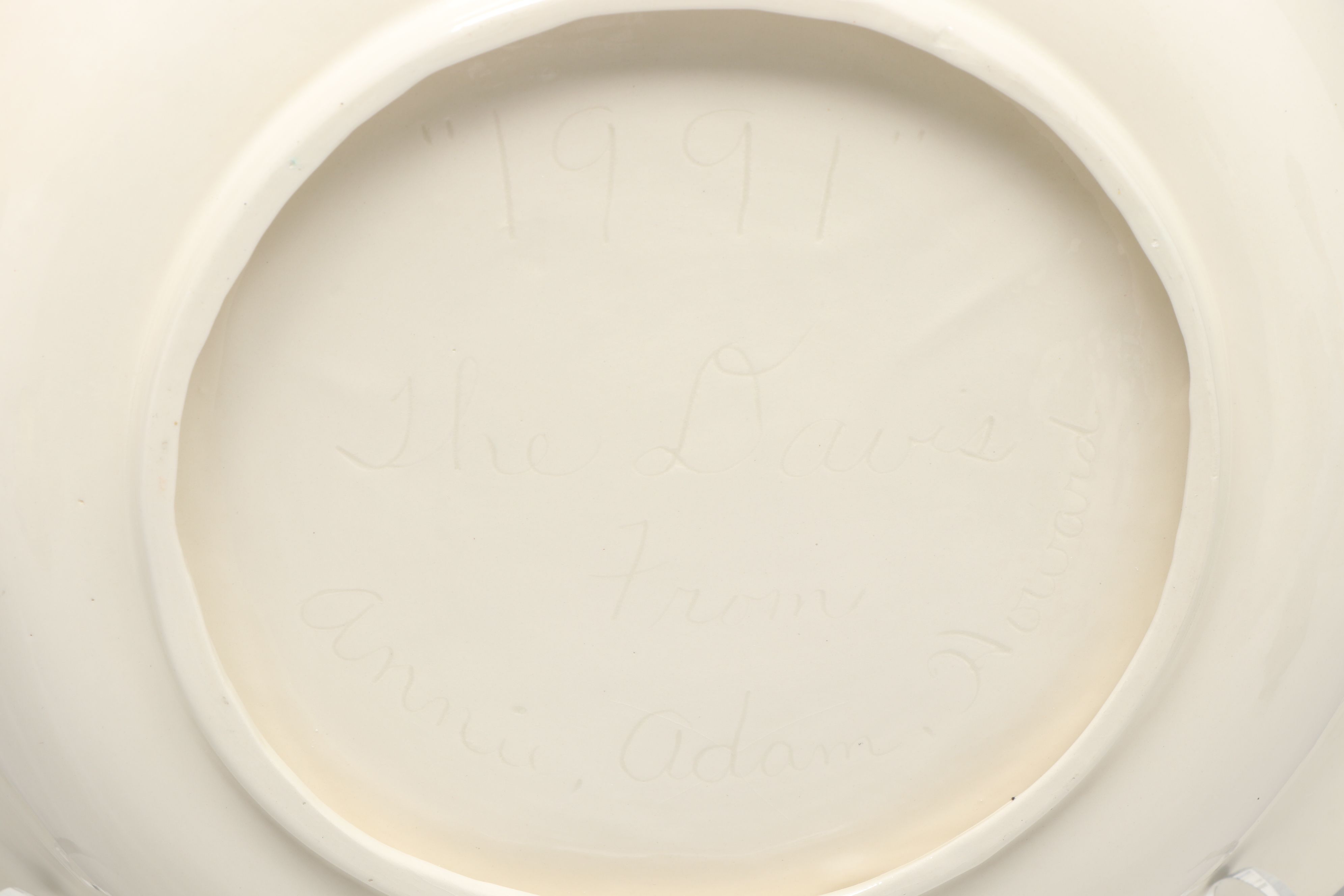 Artist Signed Ceramic Rooster Napkin Holder, Ceramic Pitcher, and More Tableware