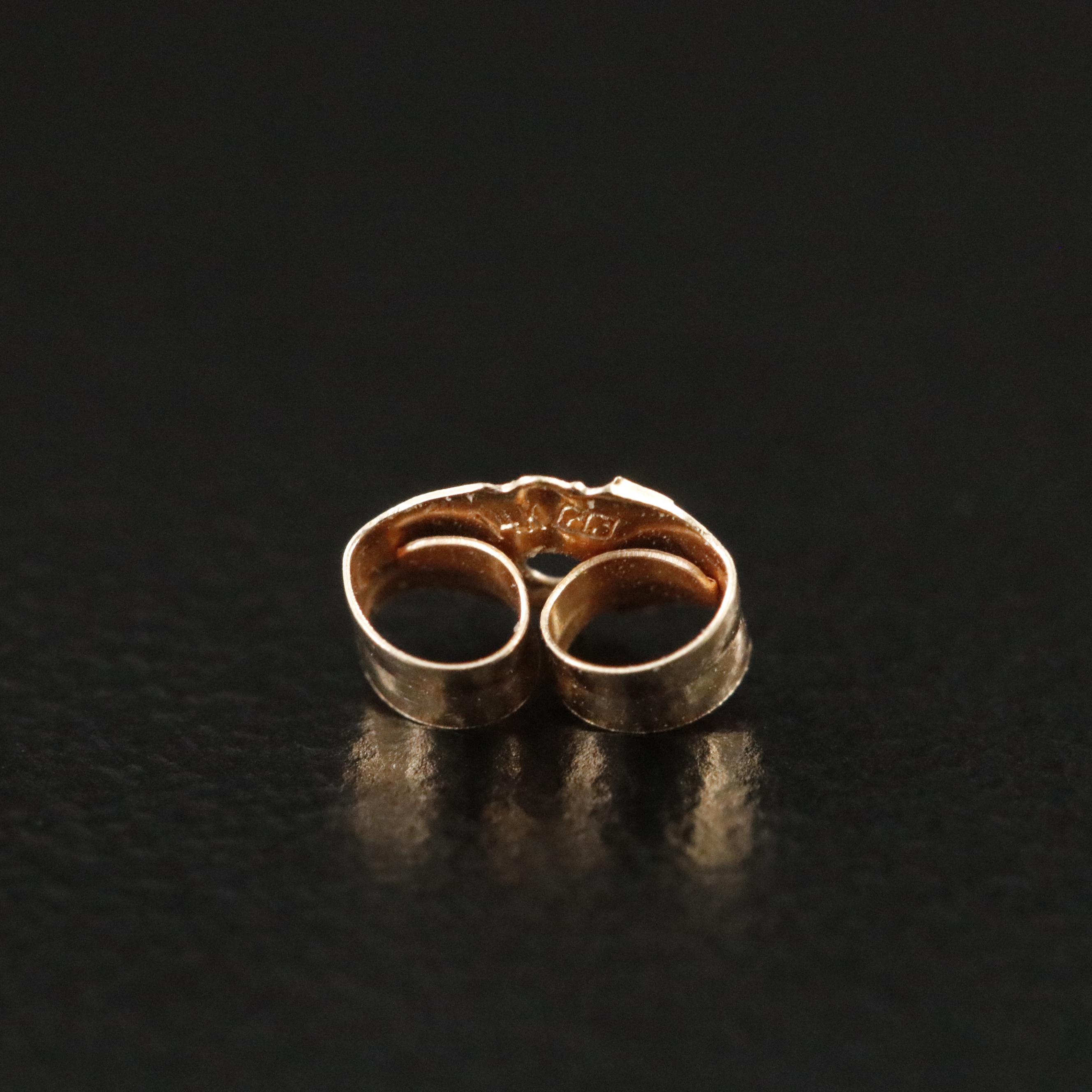 14K Opal and Diamond Bow Earrings