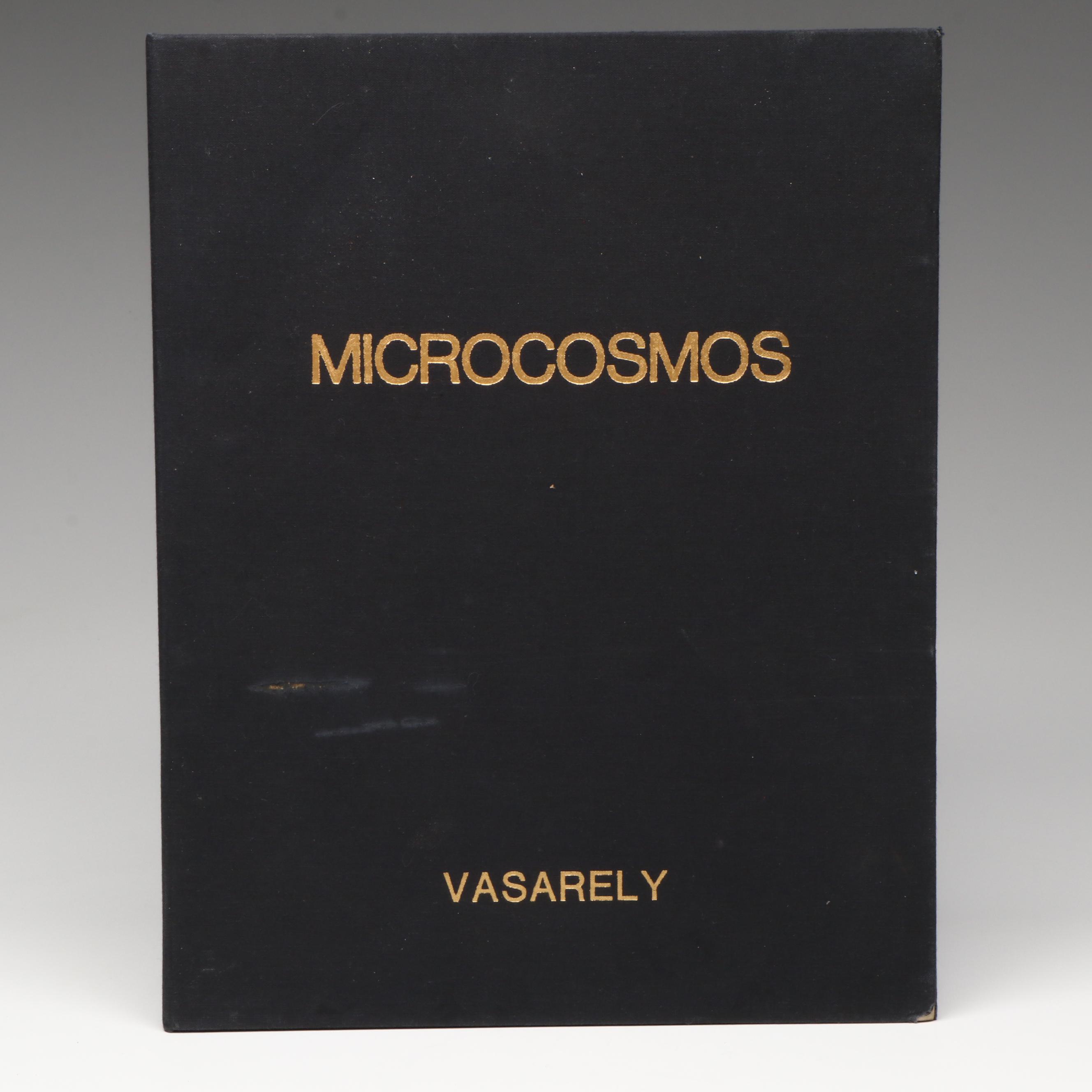 Victor Vasarely Op Art Serigraphs from Portfolio "Microcosmos," 1979