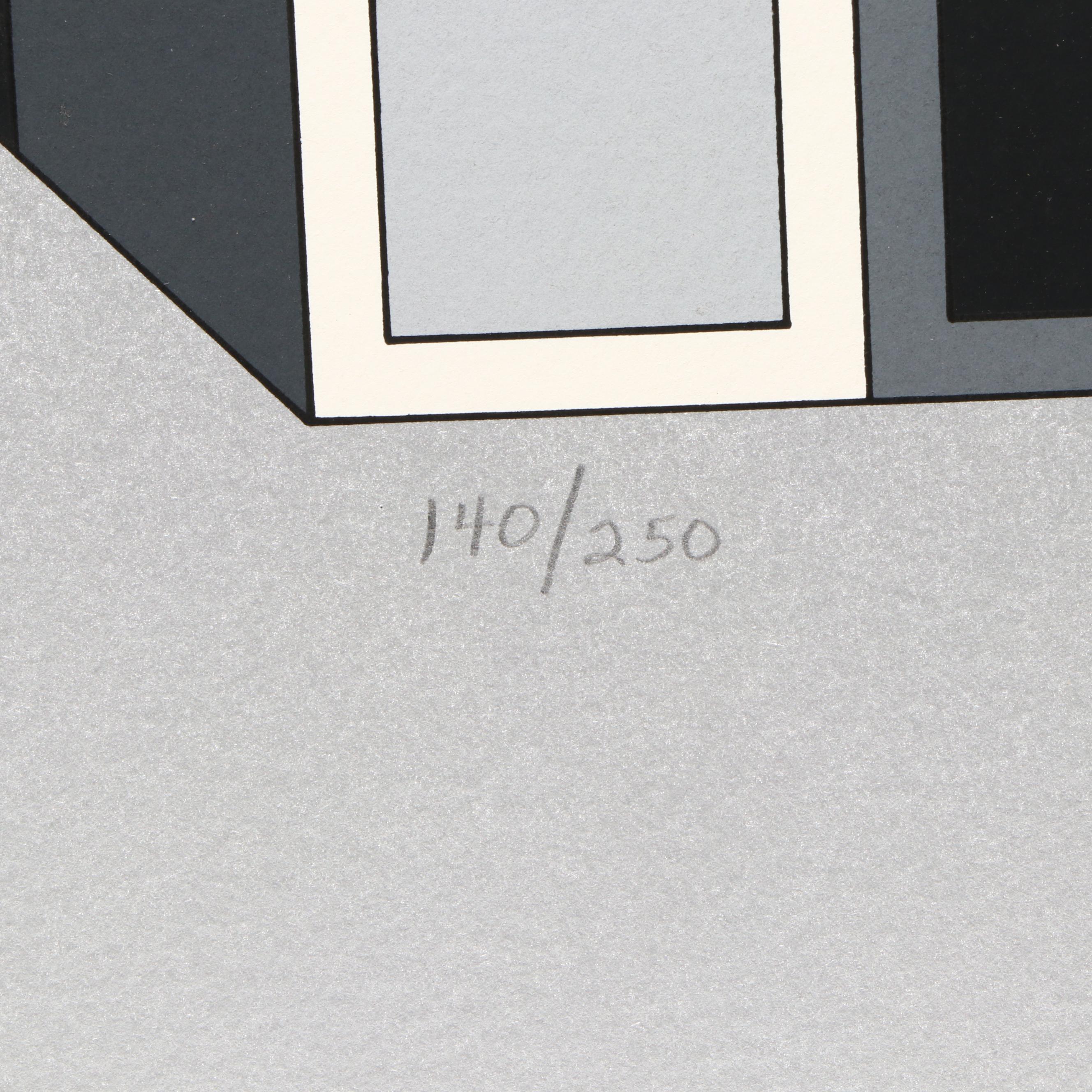 Victor Vasarely Op Art Serigraphs from Portfolio "Microcosmos," 1979