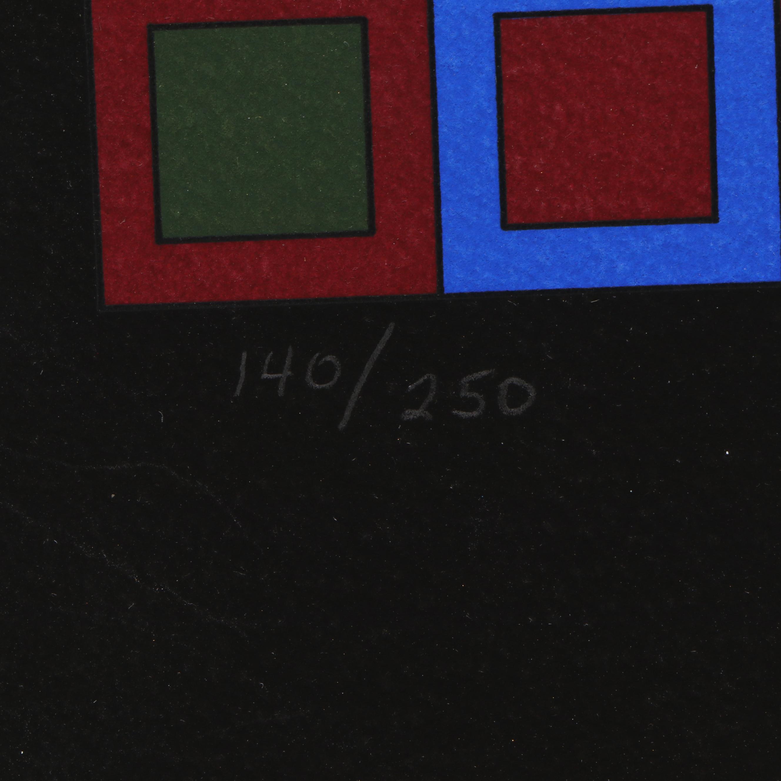 Victor Vasarely Op Art Serigraphs from Portfolio "Microcosmos," 1979