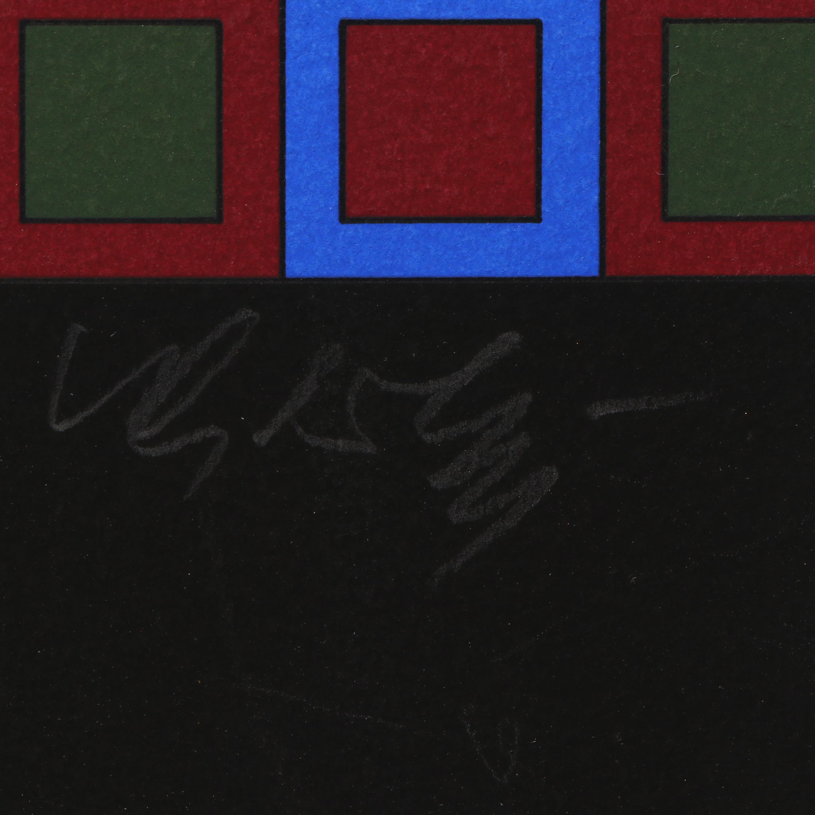 Victor Vasarely Op Art Serigraphs from Portfolio "Microcosmos," 1979