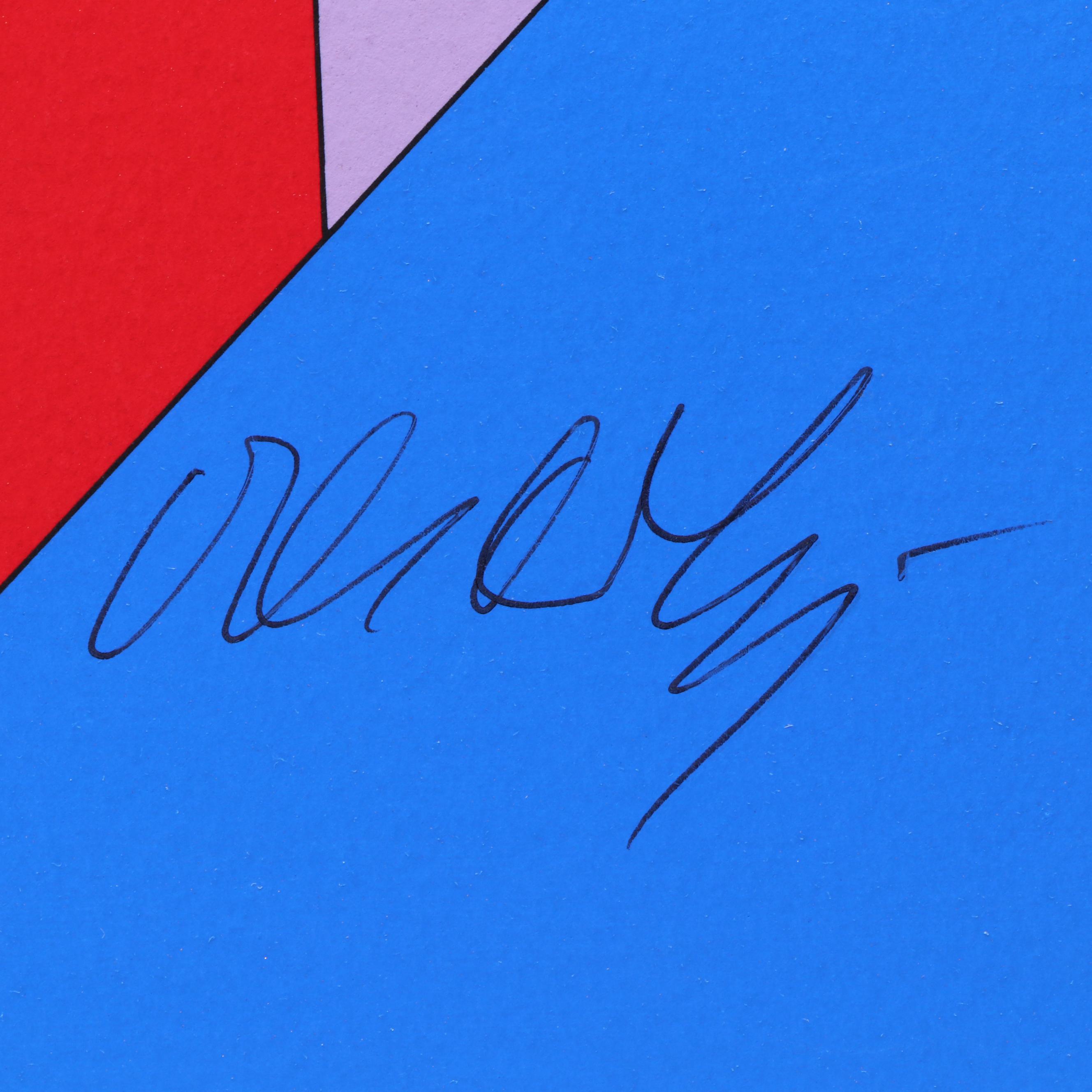 Victor Vasarely Op Art Serigraphs from Portfolio "Microcosmos," 1979