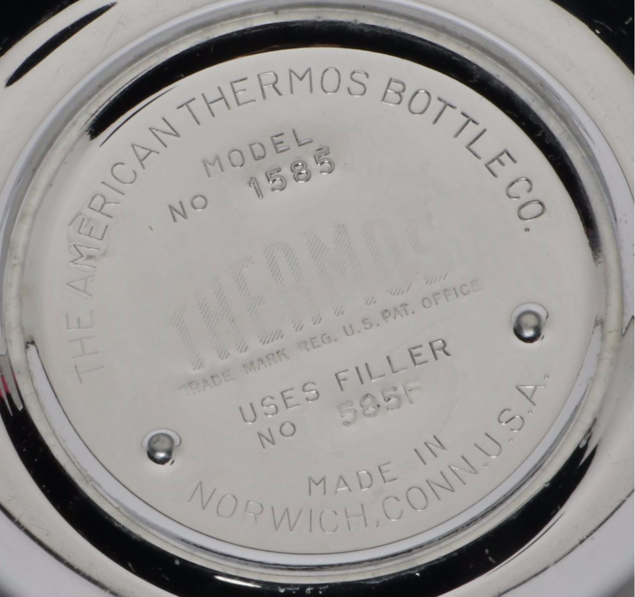 United States Lines Silver Plate Dish with Carafe and Flags, Mid-20th Century