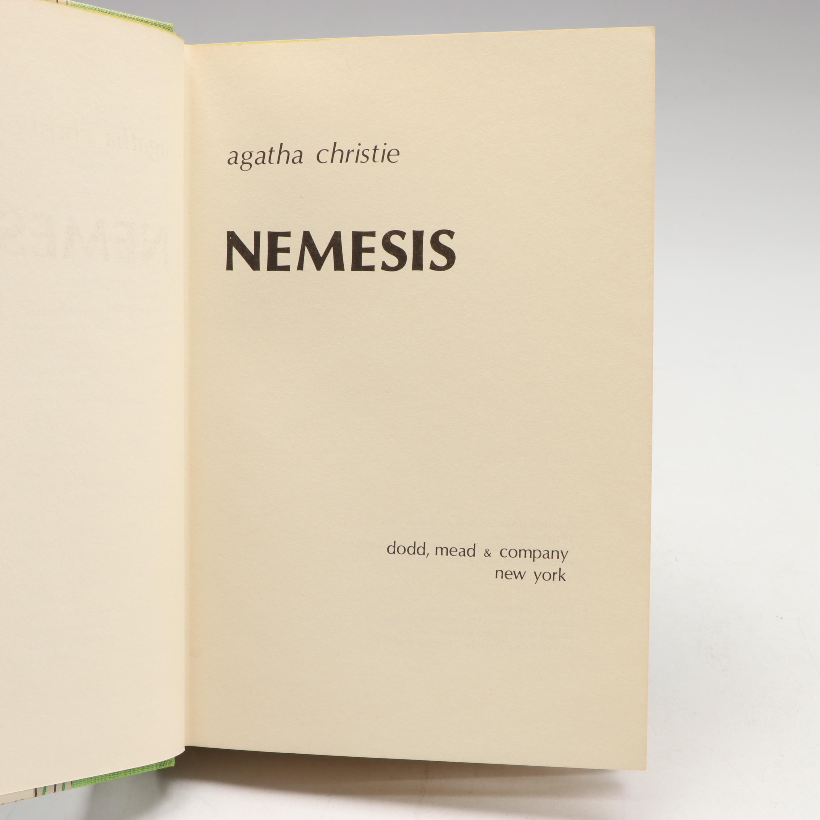 "The Nursery Rhyme Murders," "Nemesis," and More Agatha Christie Novels