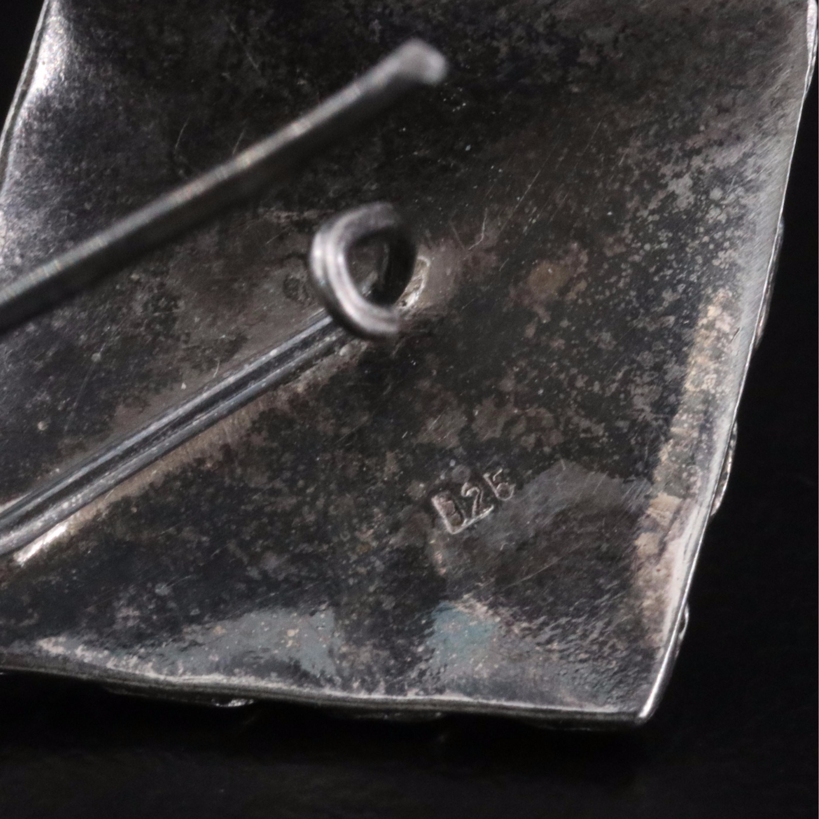 Sterling Malachite Earrings