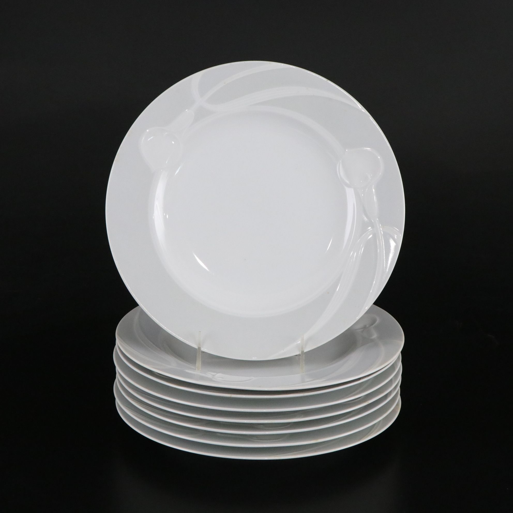 Mikasa "Classic Flair Gray" Dinnerware Set for 8 with Coffee Service