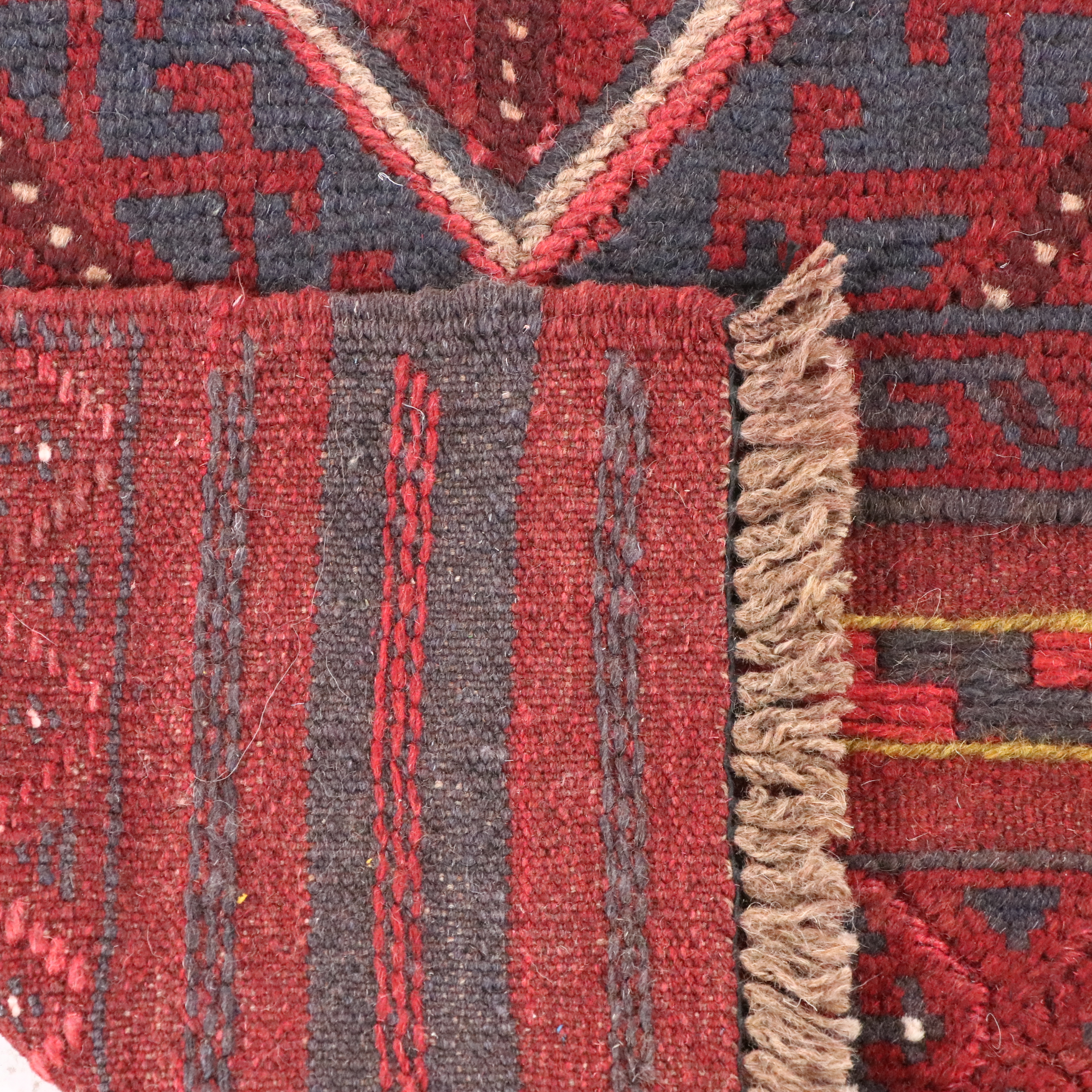 2'1 x 8'1 Handwoven Afghan Mashwani Carpet Runner