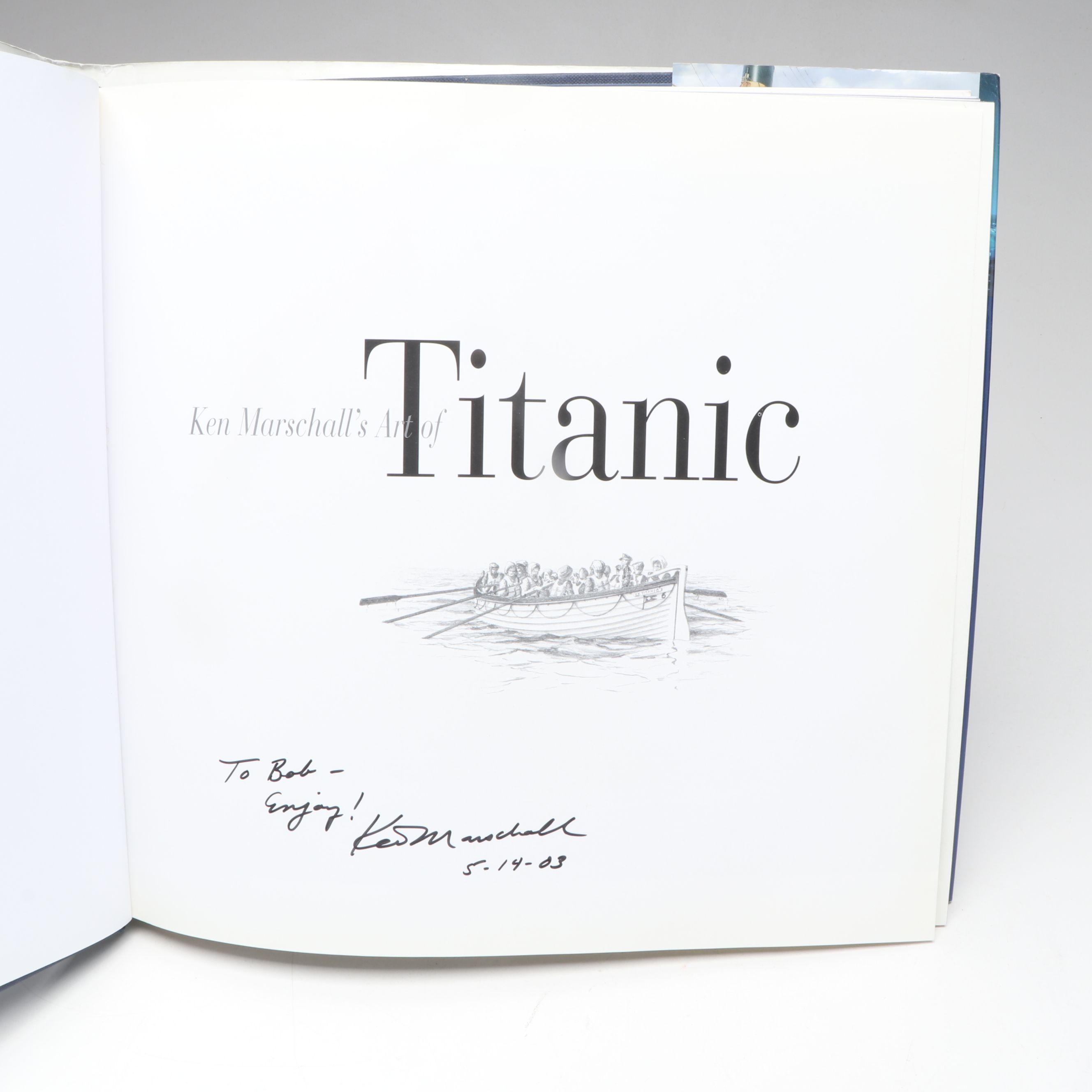 Signed "Cunarder: Maritime Paintings" by Stephen J. Card and More Books