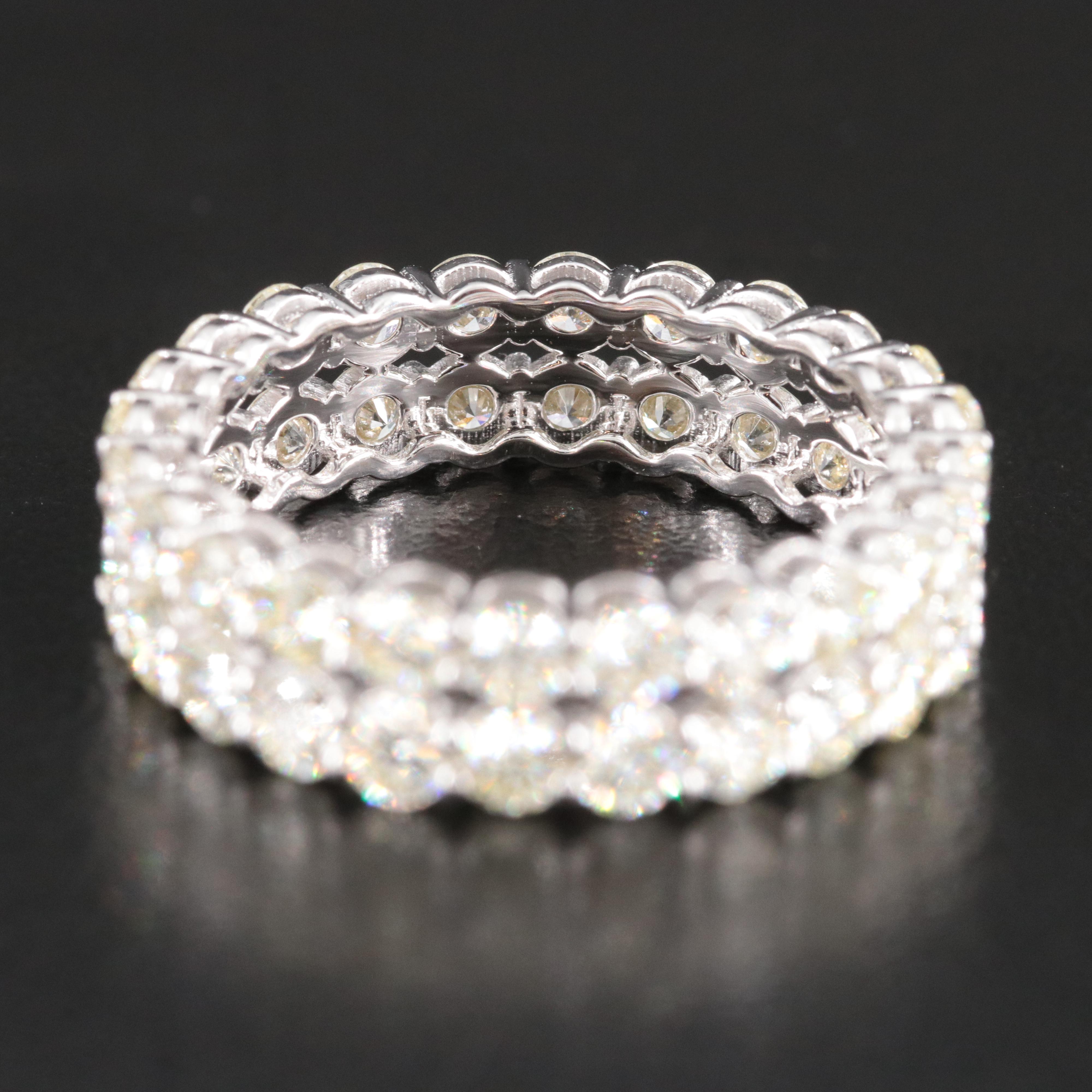 14K 3.26 CTW Diamond Eternity Band