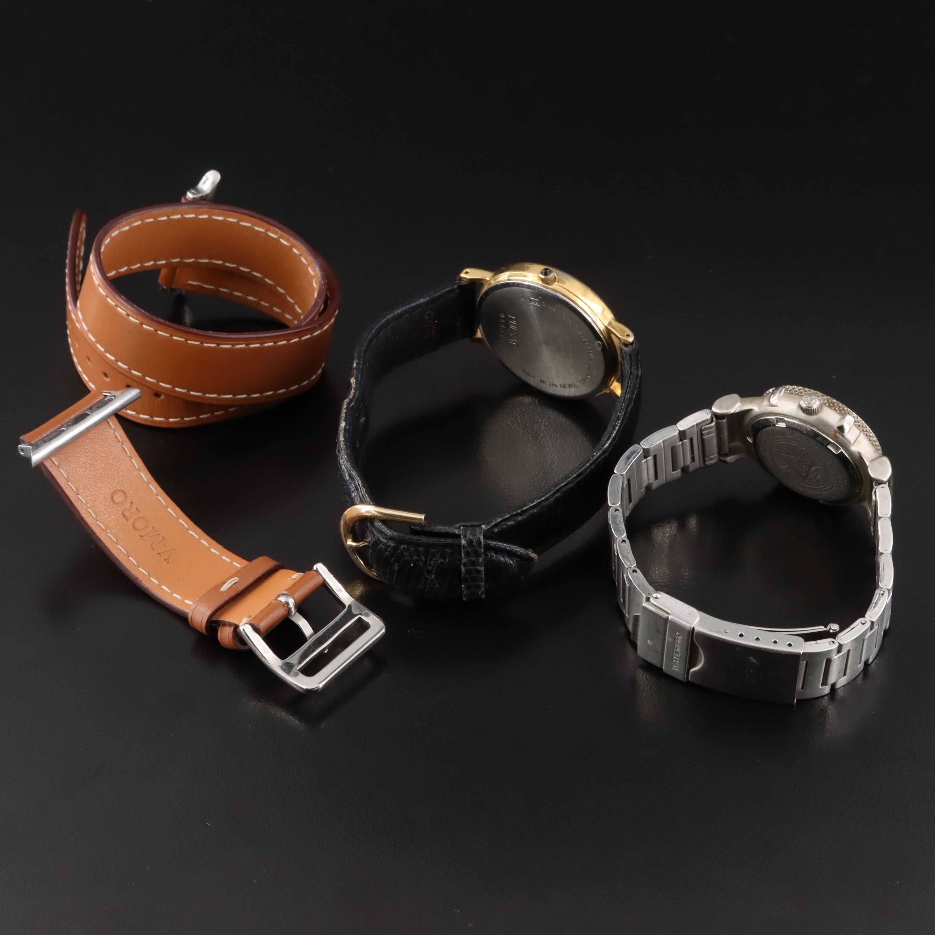 Pulsar Day-Date and Guess Waterpro Quartz Watches