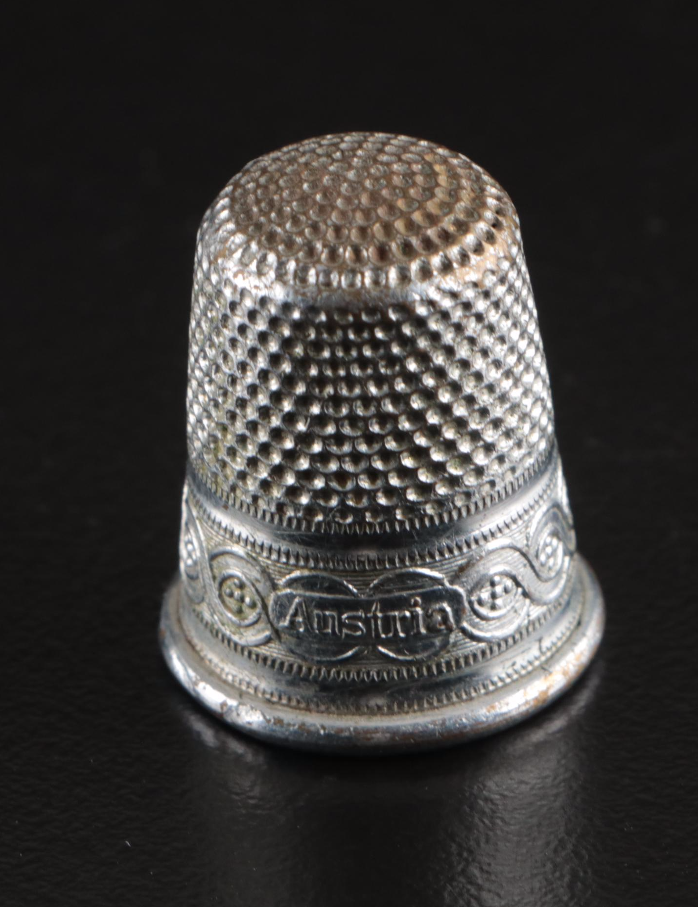 S. Kirk & Son Sterling Silver Bowls with Candle Holder and Thimbles