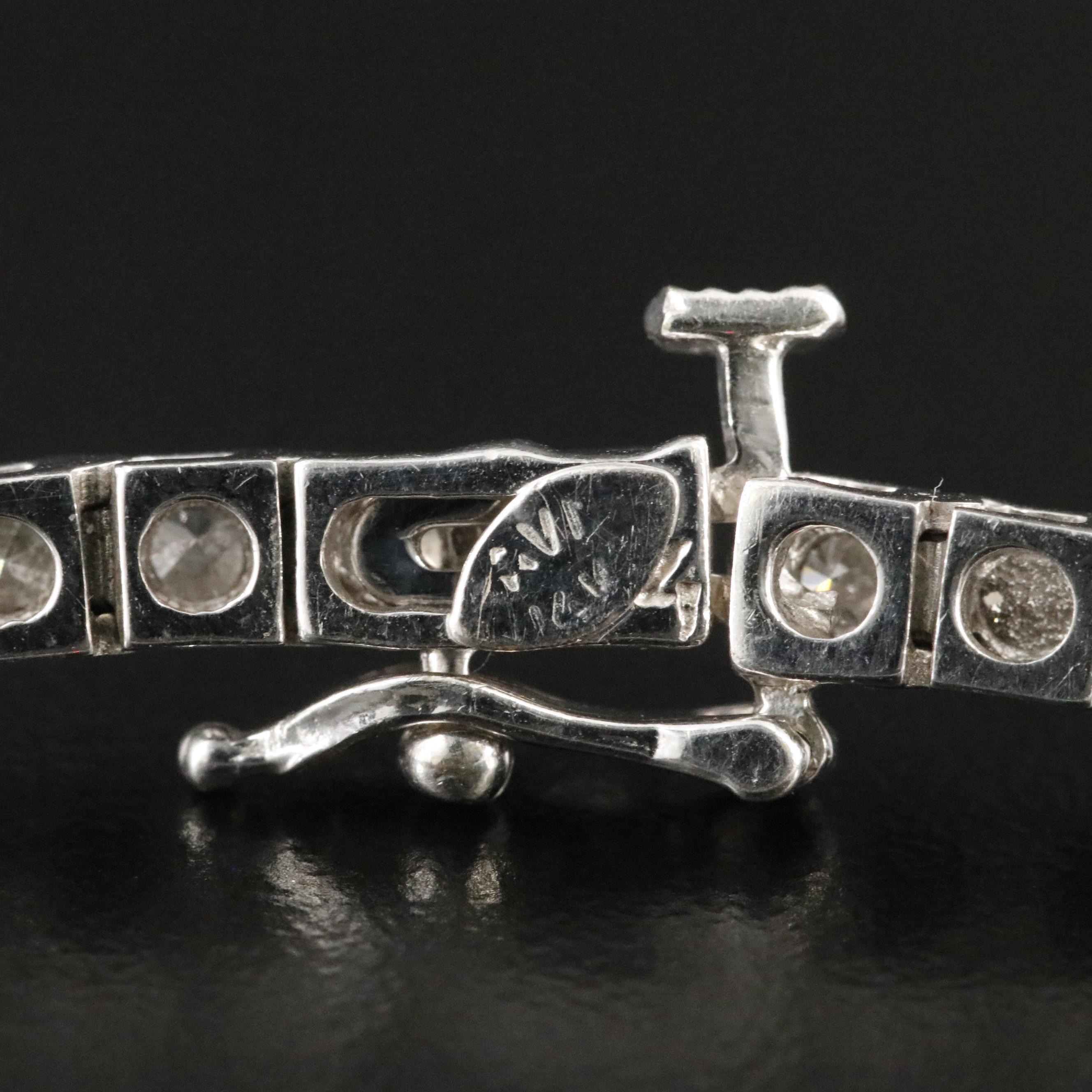 14K 3.51 CTW Diamond Tennis Bracelet