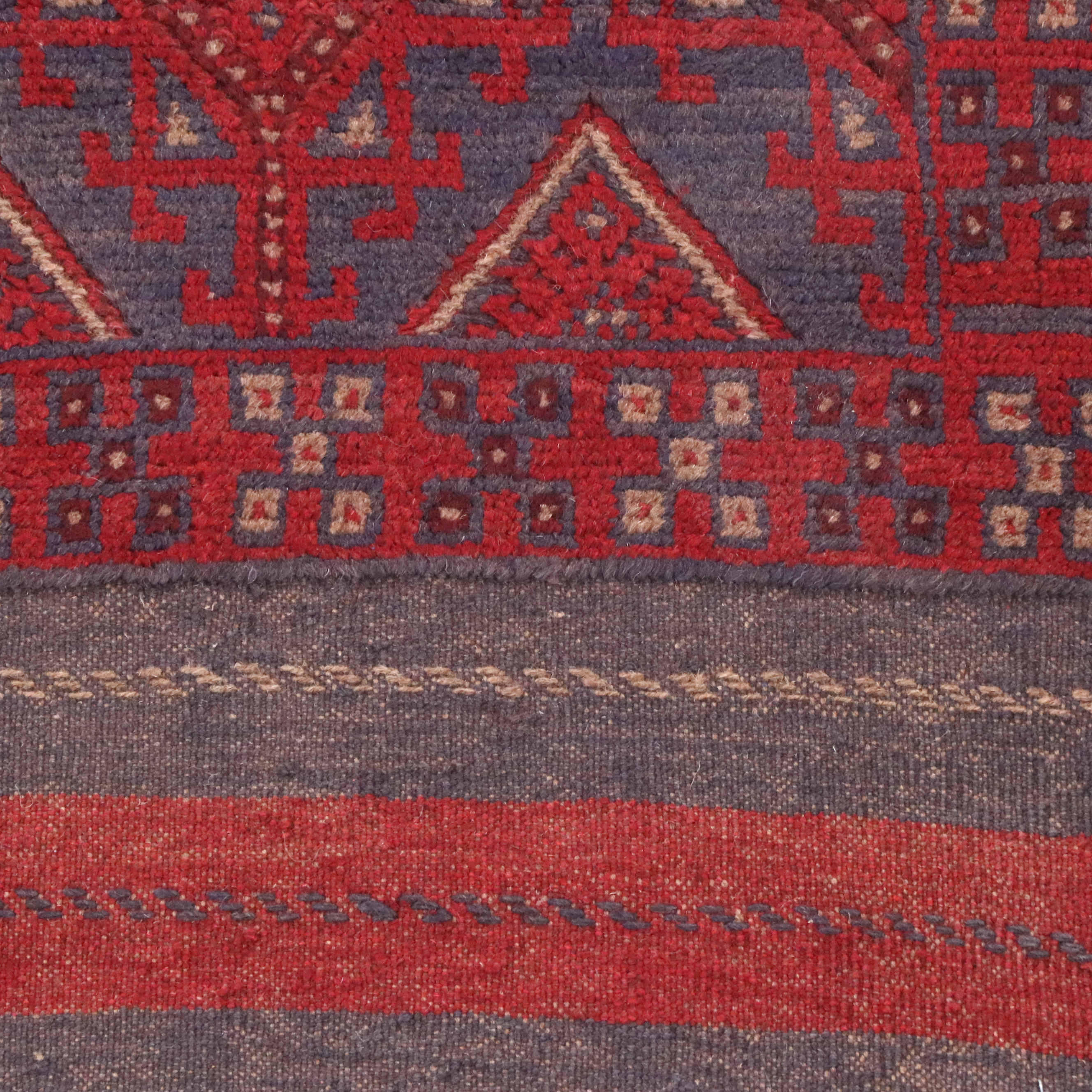 2'4 x 11'2 Handwoven Afghan Mashwani Carpet Runner