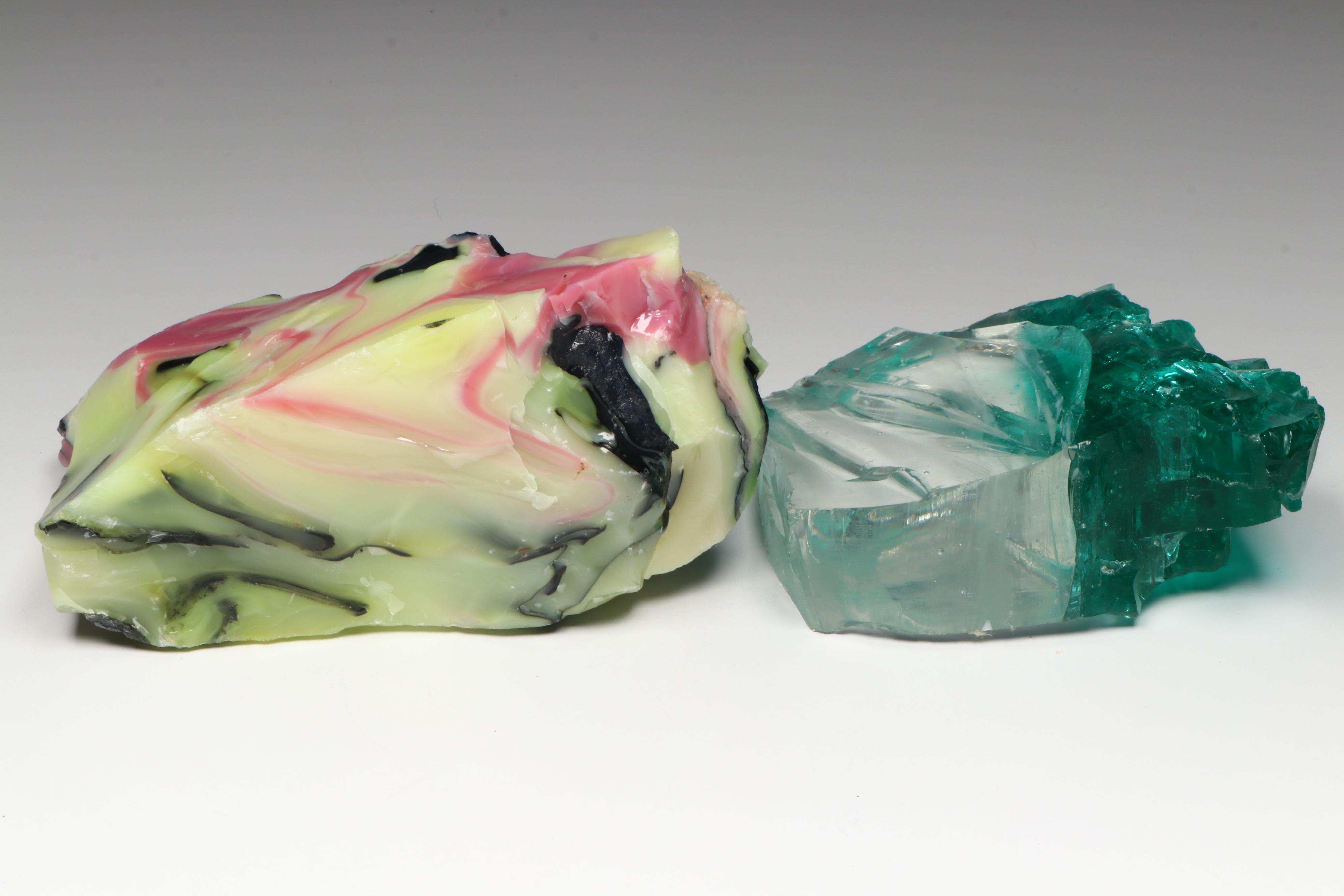 Uranium Glass, Slag and More Glass Cullets