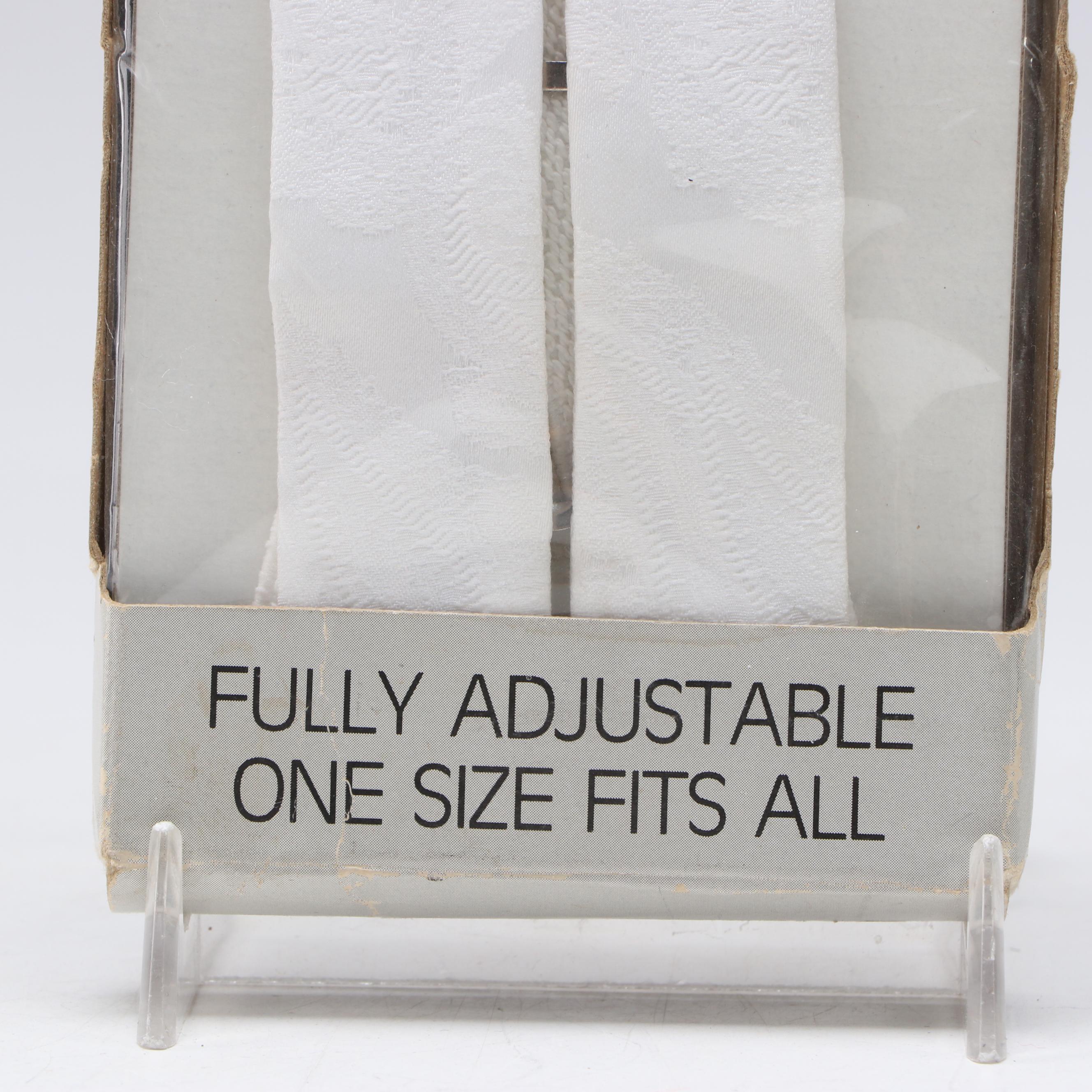 Santana Vintage Suspenders, Mickey Mouse Paisley Printed Cummerbund & Bow Tie